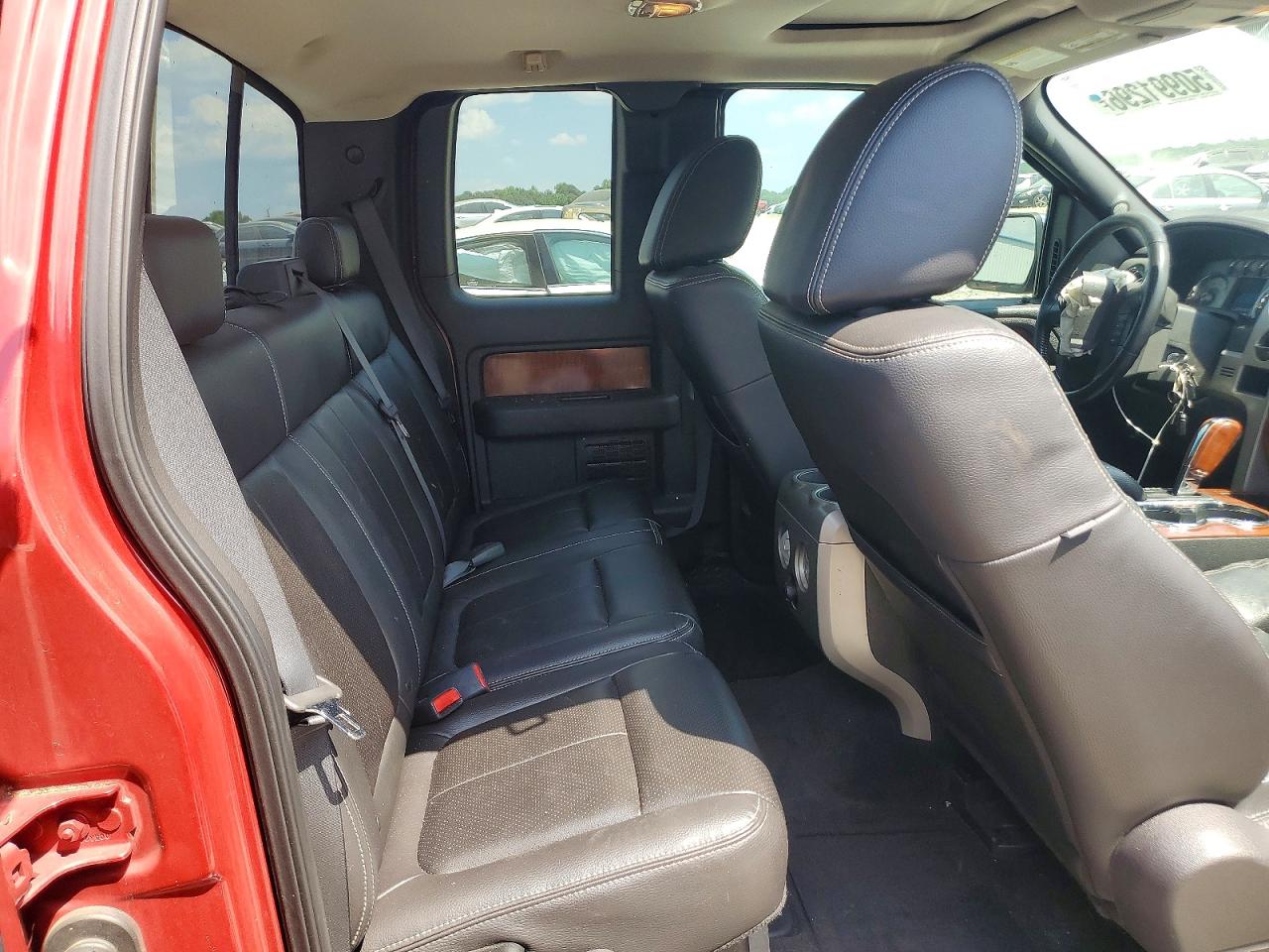 2009 Ford F150 Super Cab Maroon vin: 1FTRX12V99FA67742