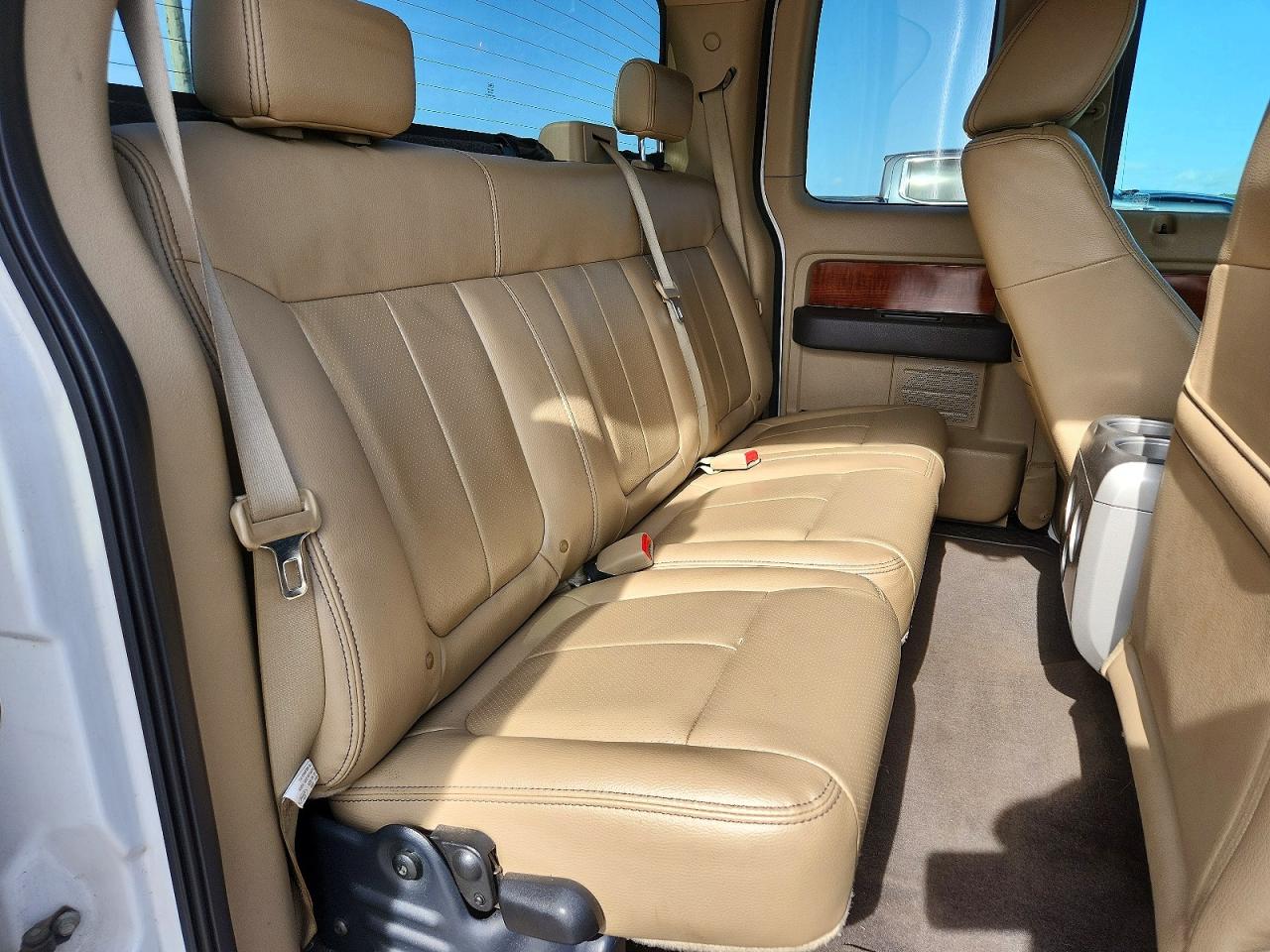2009 Ford F150 Super Cab White vin: 1FTRX12VX9FA73288