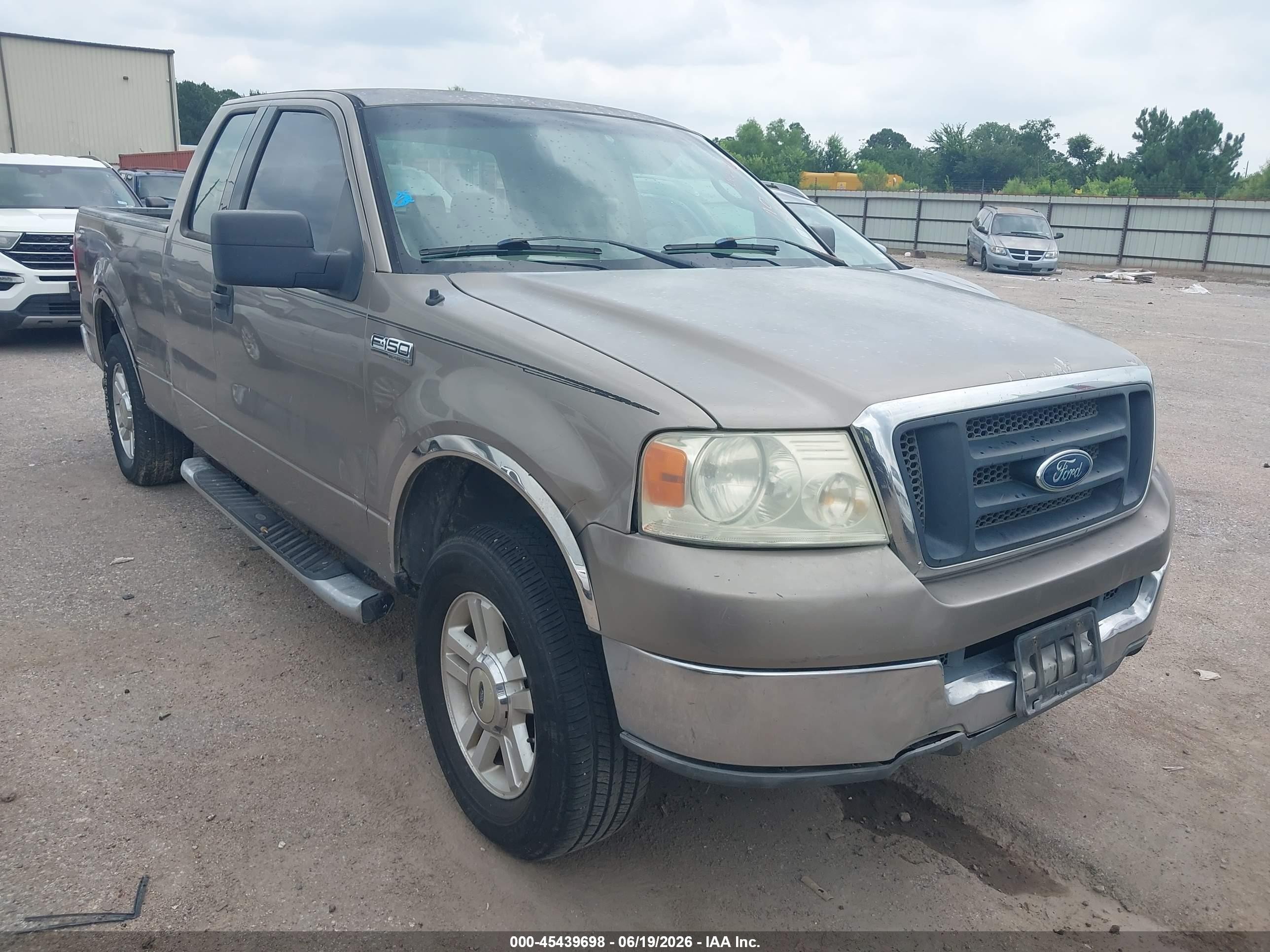 2004 Ford F-150 Stx/xl/xlt Brown vin: 1FTRX12W04NA86090