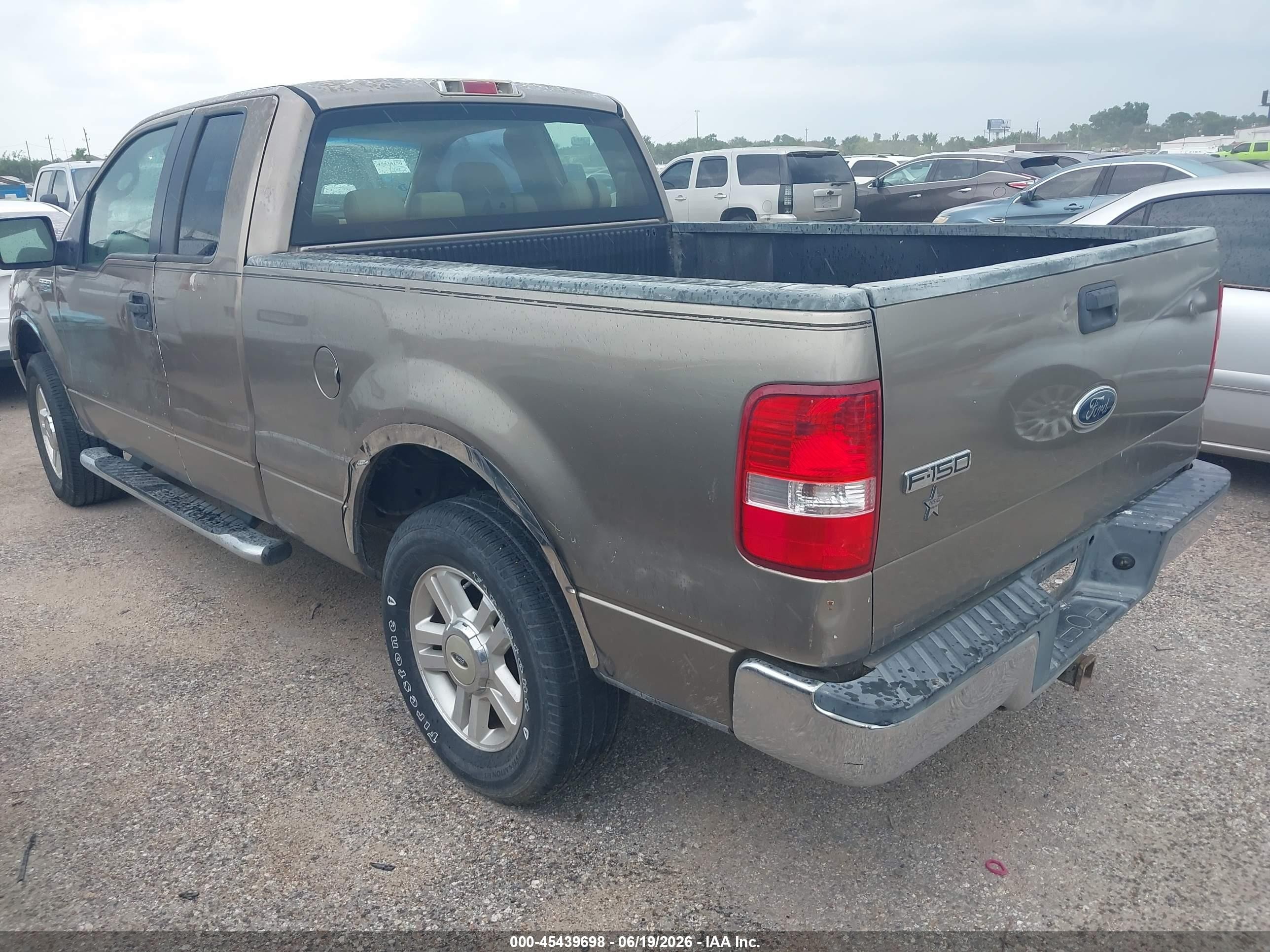 2004 Ford F-150 Stx/xl/xlt Brown vin: 1FTRX12W04NA86090