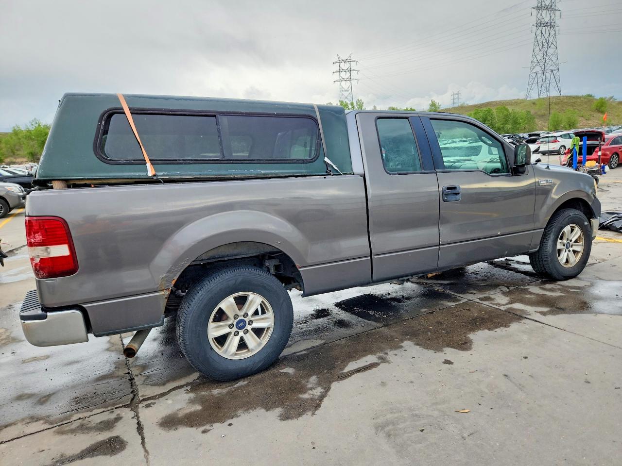 2005 Ford F150 Gray vin: 1FTRX12W05FB28267