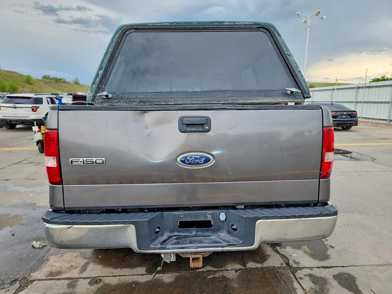 2005 Ford F150 Gray vin: 1FTRX12W05FB28267