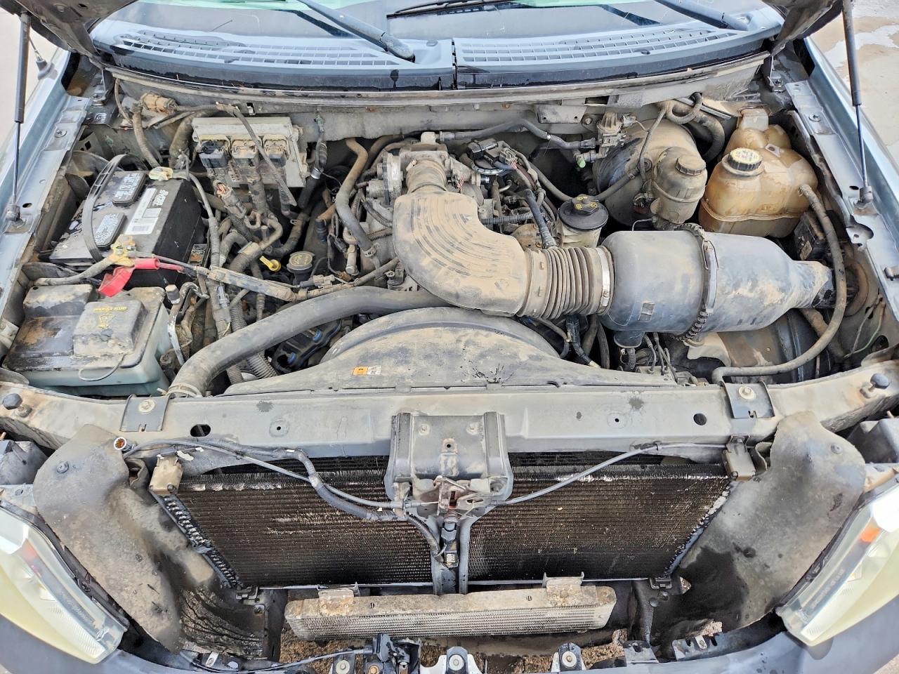 2005 Ford F150 Gray vin: 1FTRX12W05FB28267