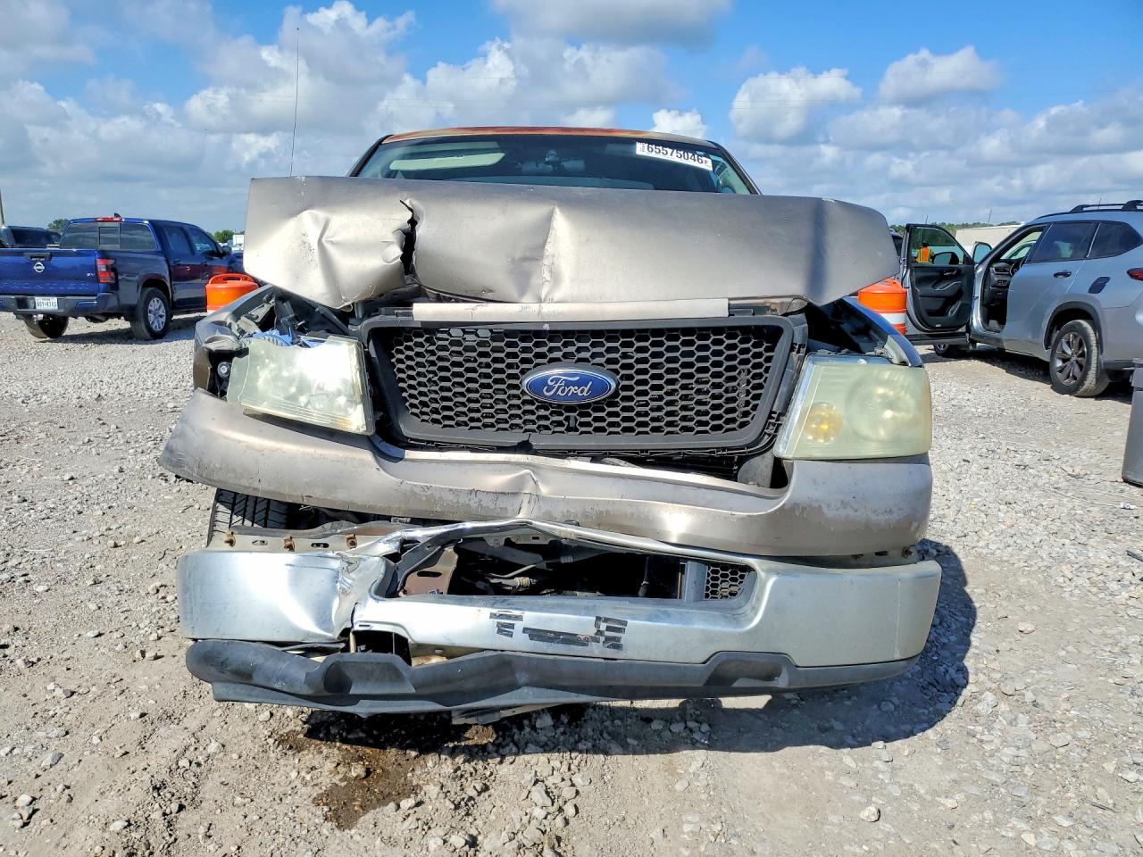 2005 Ford F150 Tan vin: 1FTRX12W05KD71049