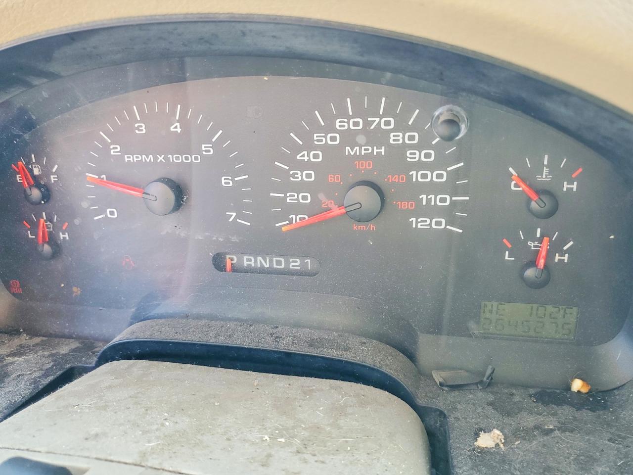 2005 Ford F150 Tan vin: 1FTRX12W05KD71049