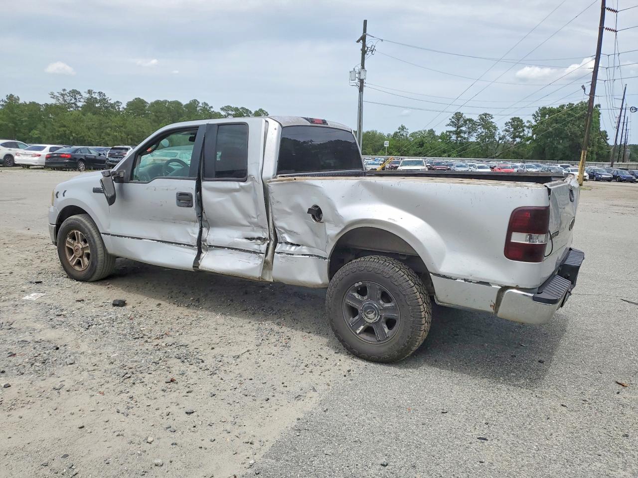 2005 Ford F-150 Fx4 Flareside Silver vin: 1FTRX12W05NB35306