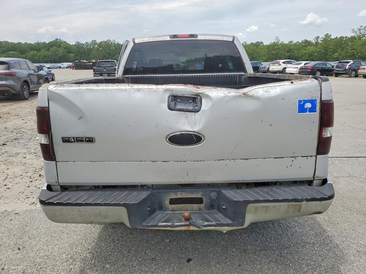 2005 Ford F-150 Fx4 Flareside Silver vin: 1FTRX12W05NB35306