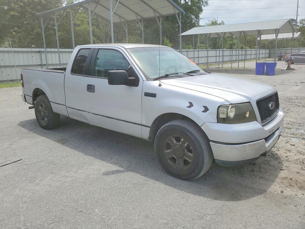 2005 Ford F-150 Fx4 Flareside Silver vin: 1FTRX12W05NB35306