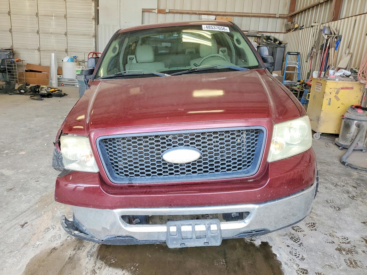 2006 Ford F150 Burgundy vin: 1FTRX12W06NA61130