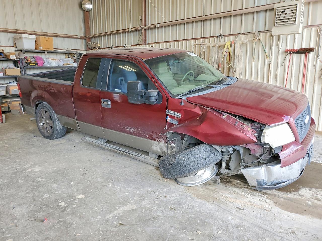 2006 Ford F150 Burgundy vin: 1FTRX12W06NA61130