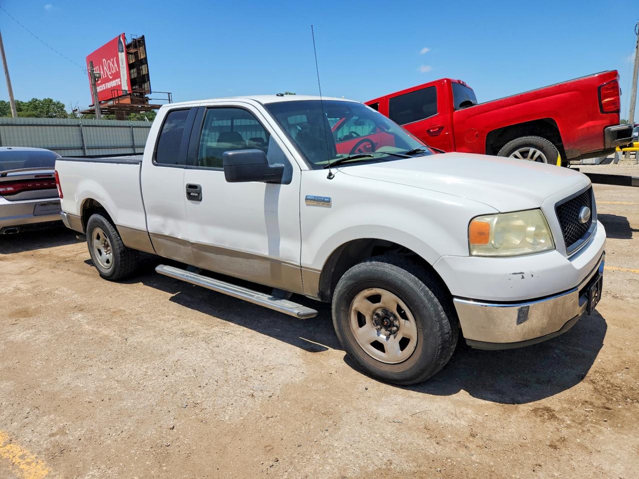 2006 Ford F150 White vin: 1FTRX12W06NA62990