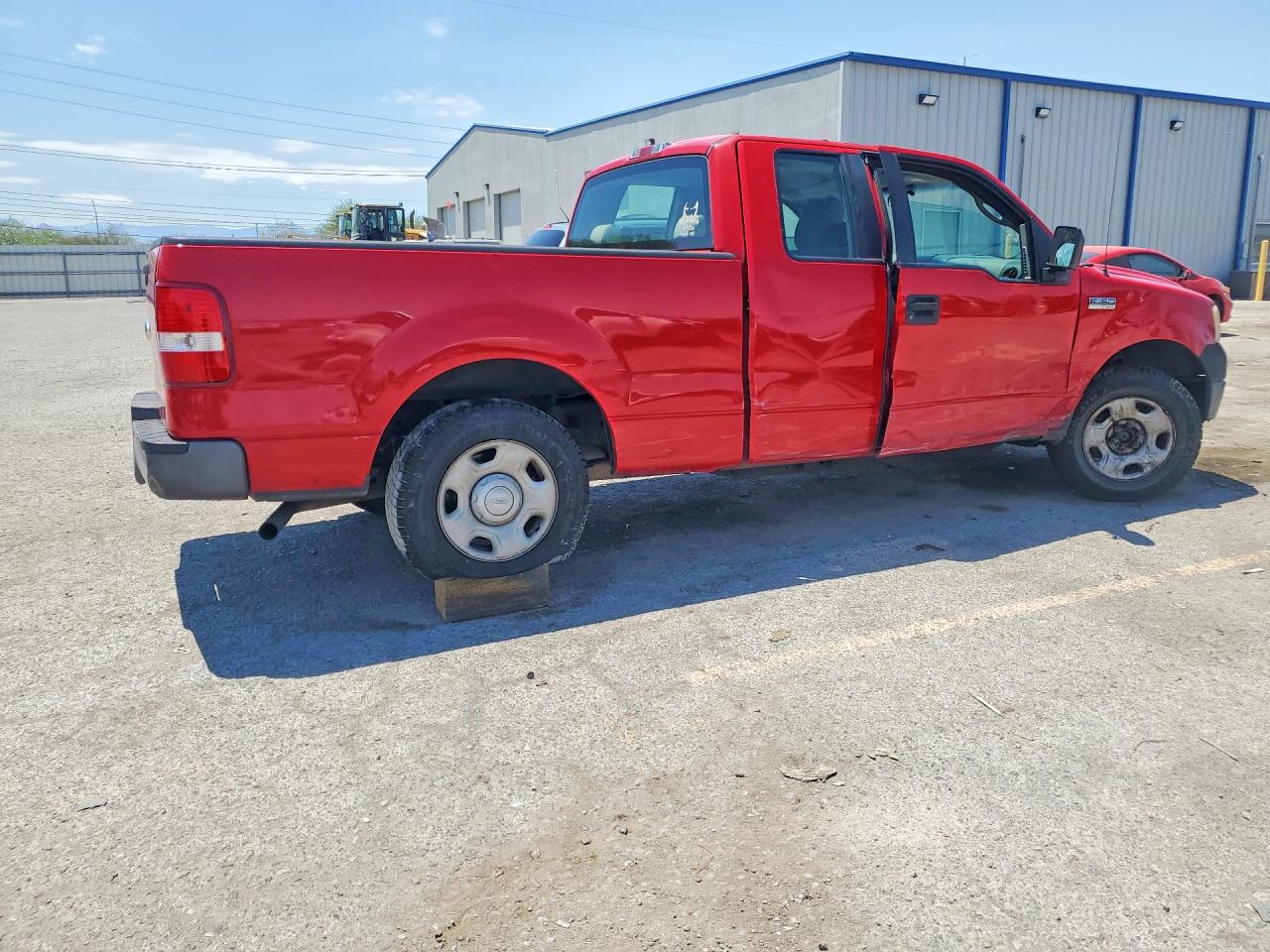 2007 Ford F150 Красный vin: 1FTRX12W07FA30035