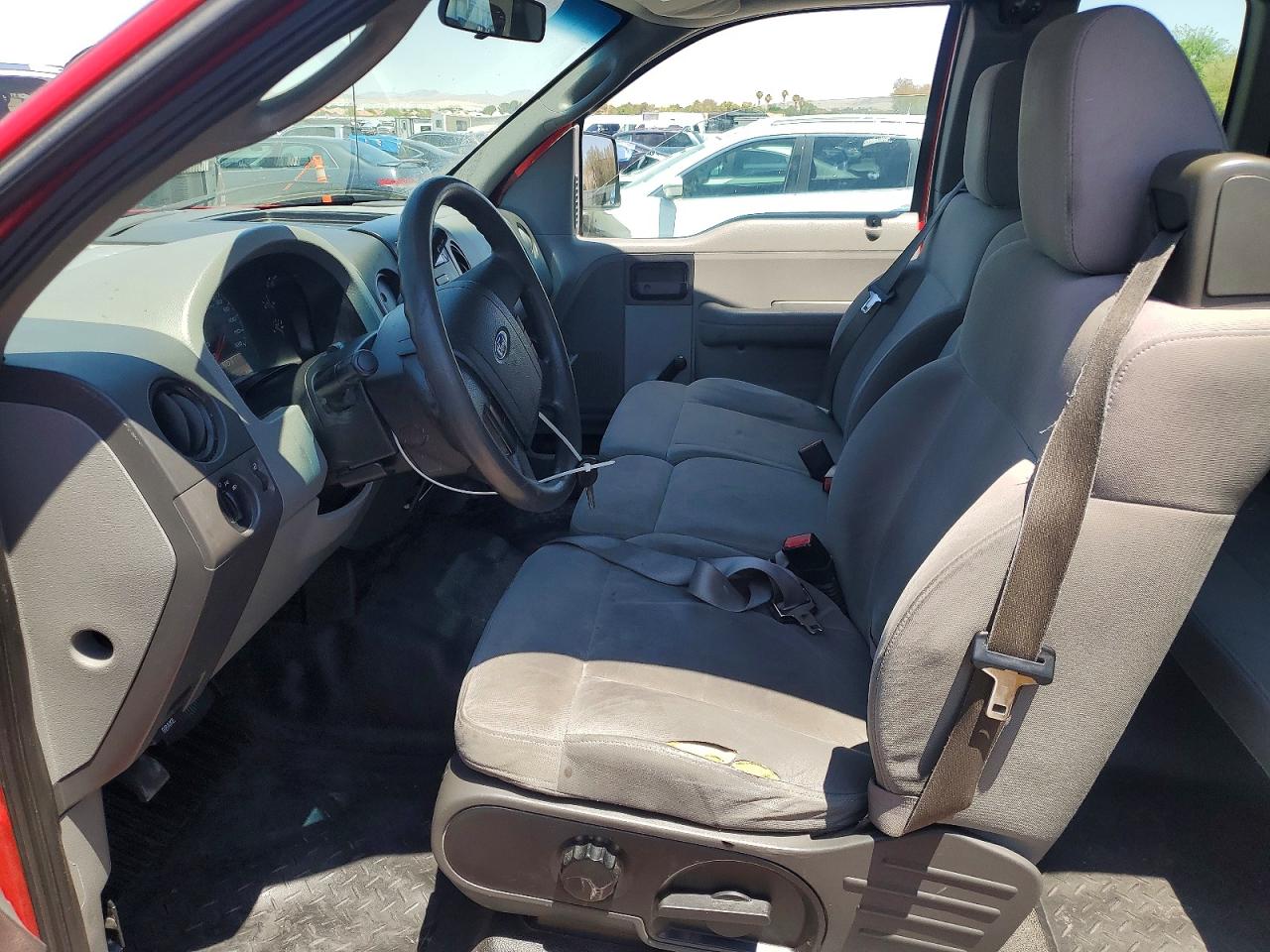 2007 Ford F150 Красный vin: 1FTRX12W07FA30035