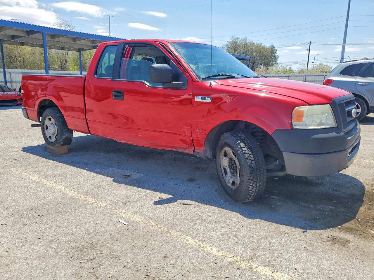 2007 Ford F150 Красный vin: 1FTRX12W07FA30035