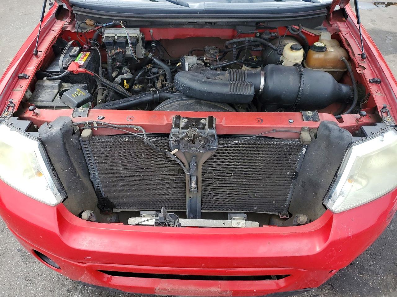 2007 Ford F150 Red vin: 1FTRX12W07FA37454