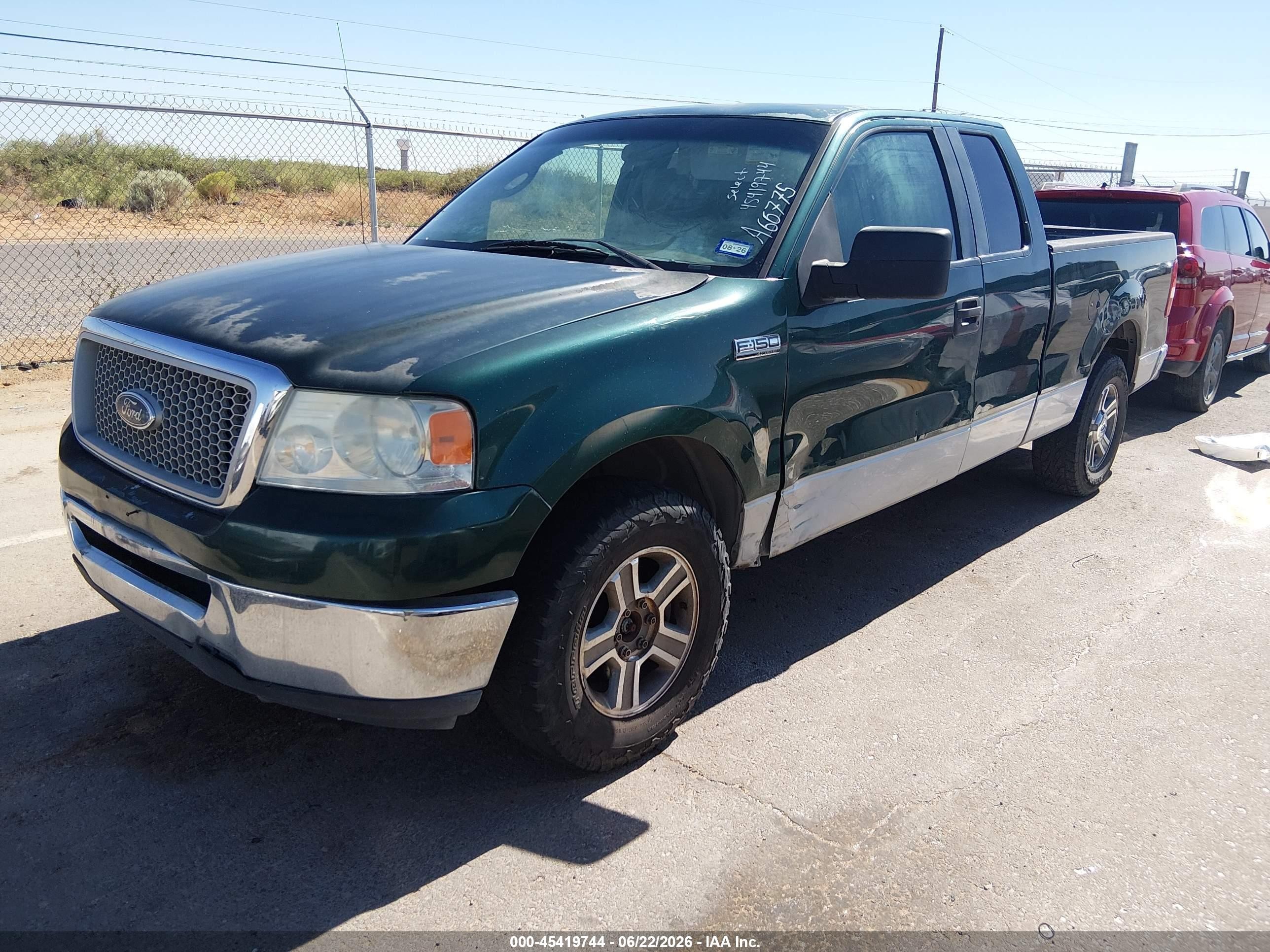2007 Ford F-150 Stx/xl/xlt Зеленый vin: 1FTRX12W07FA66775