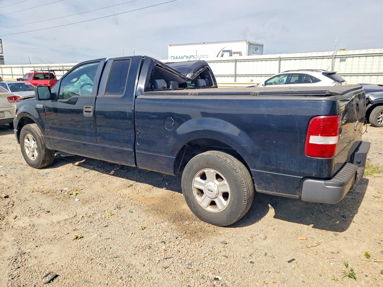 2007 Ford F150 Xl Black vin: 1FTRX12W07FA82314