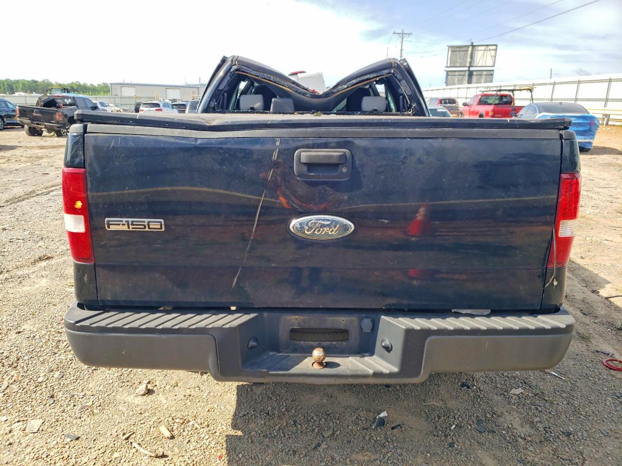 2007 Ford F150 Xl Black vin: 1FTRX12W07FA82314