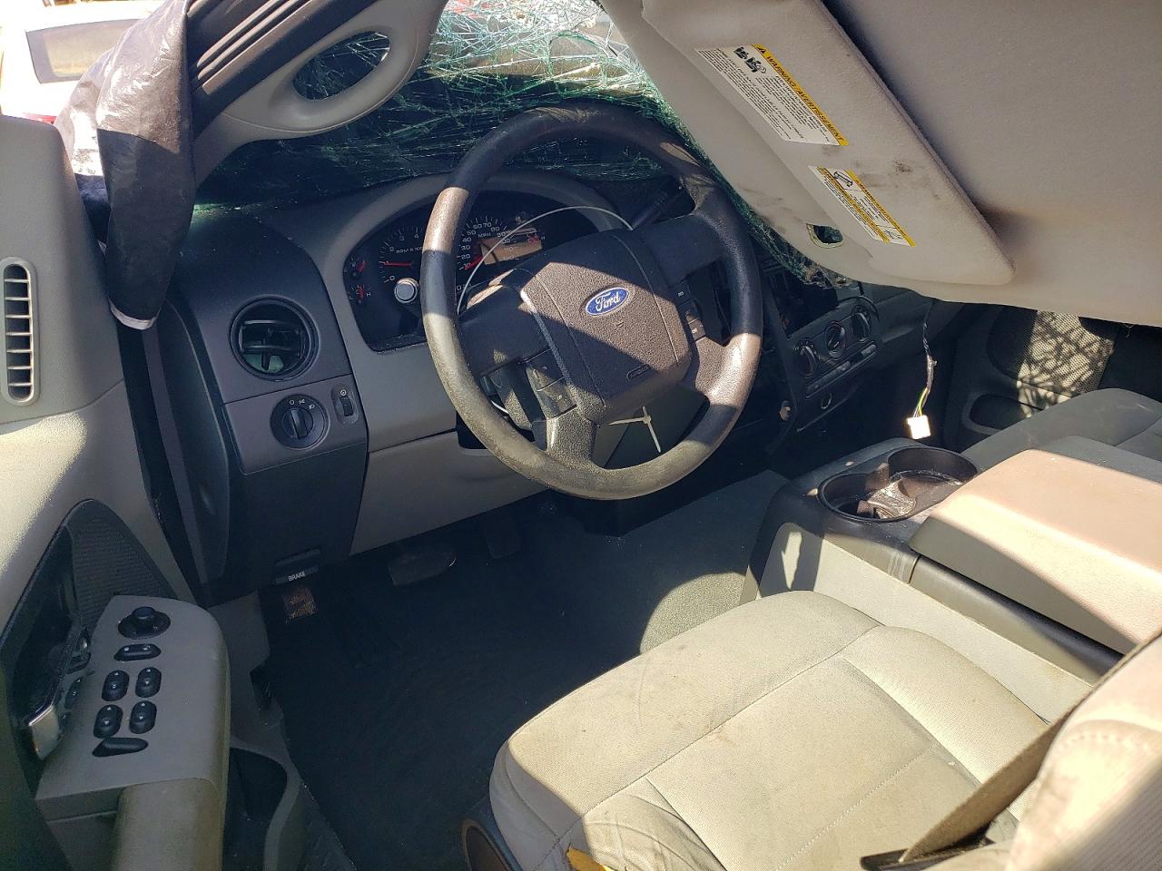2007 Ford F150 Xl Black vin: 1FTRX12W07FA82314