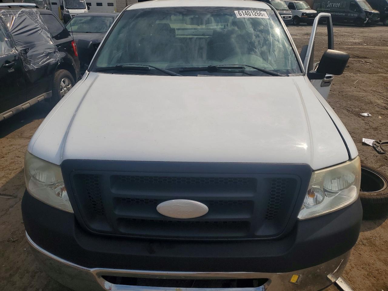 2007 Ford F150 White vin: 1FTRX12W07FB41734