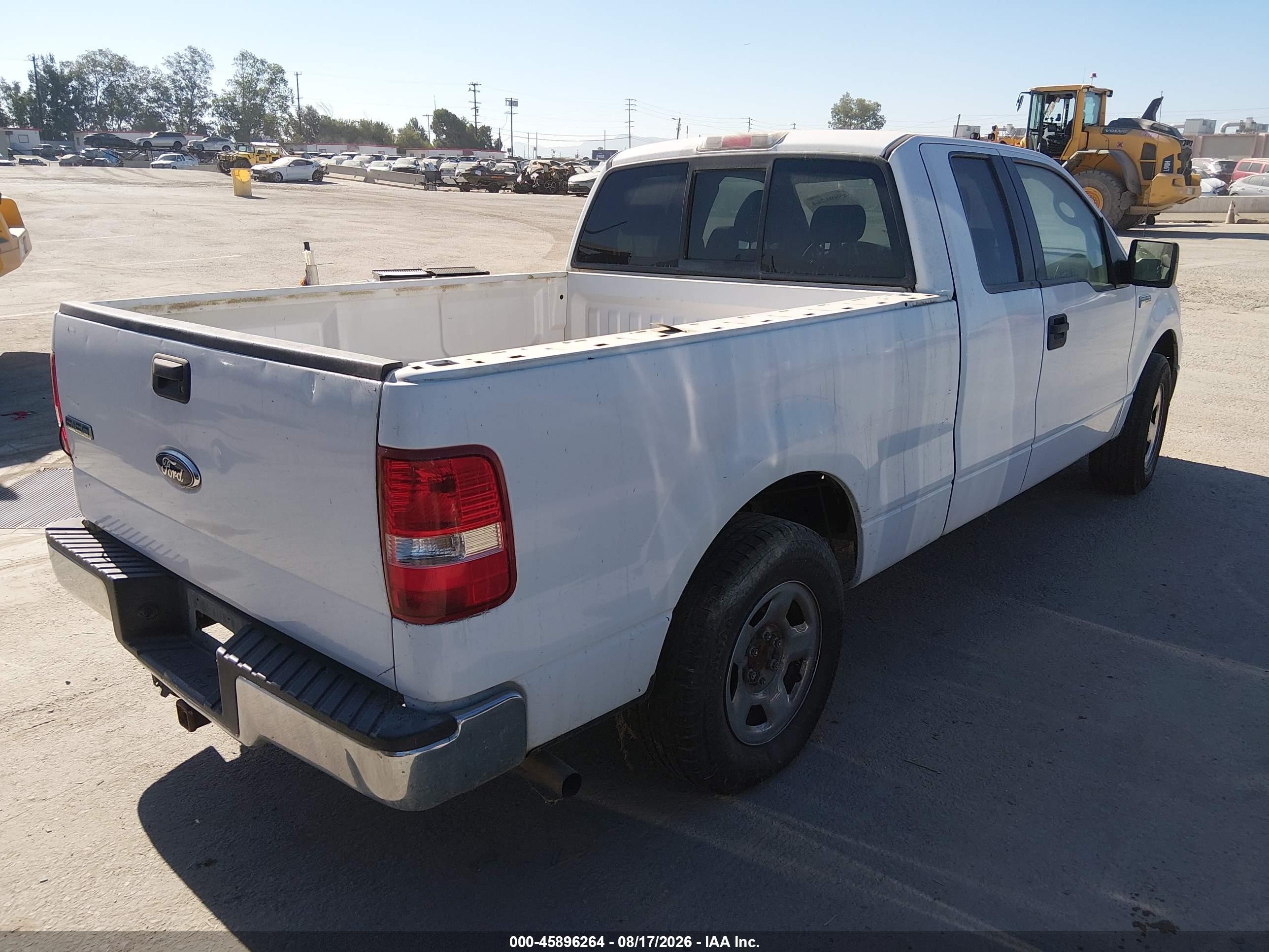 2007 Ford F-150 Stx/xl/xlt White vin: 1FTRX12W07FB90979