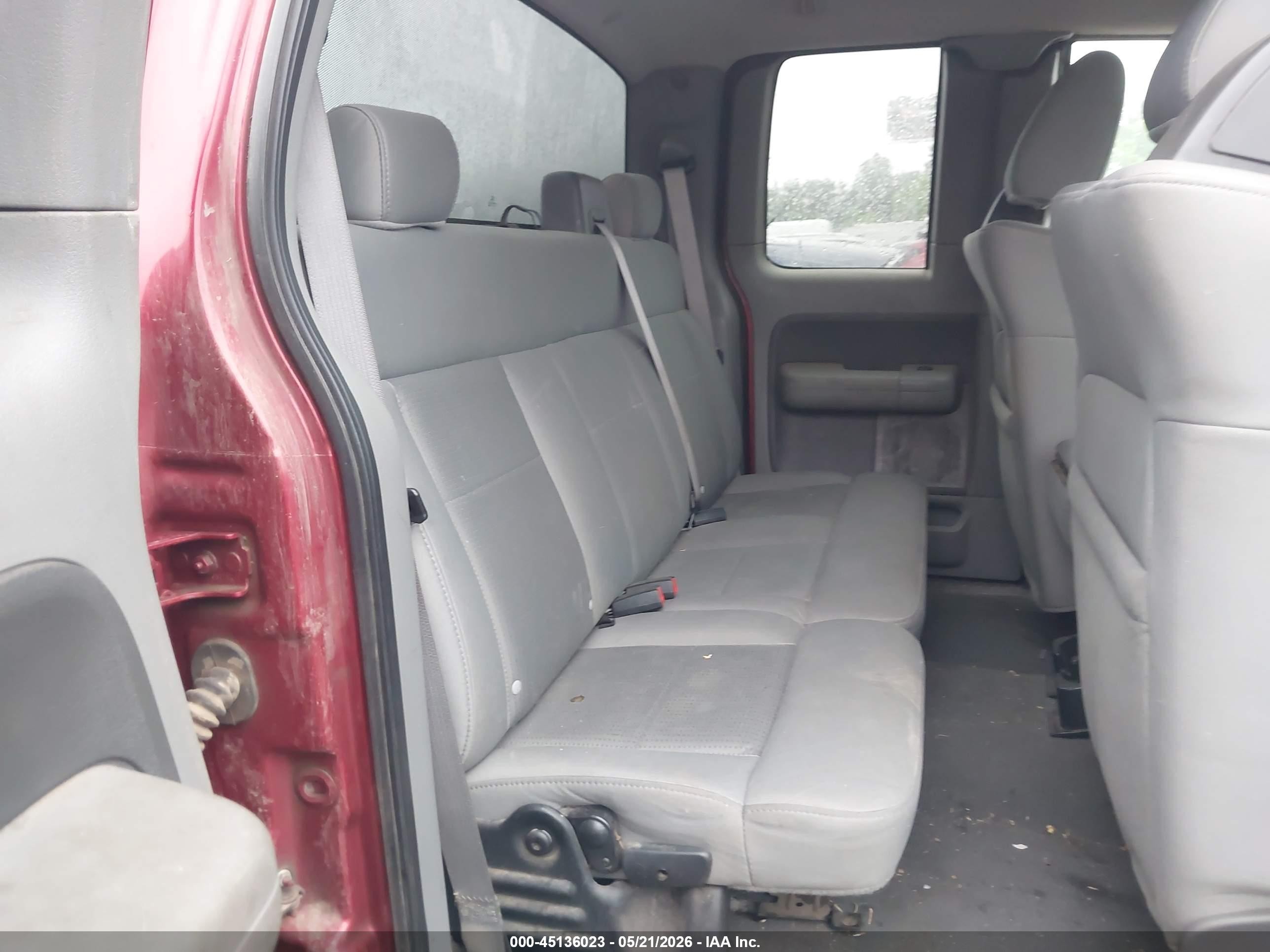 2007 Ford F-150 Stx/xl/xlt Красный vin: 1FTRX12W07KD12604