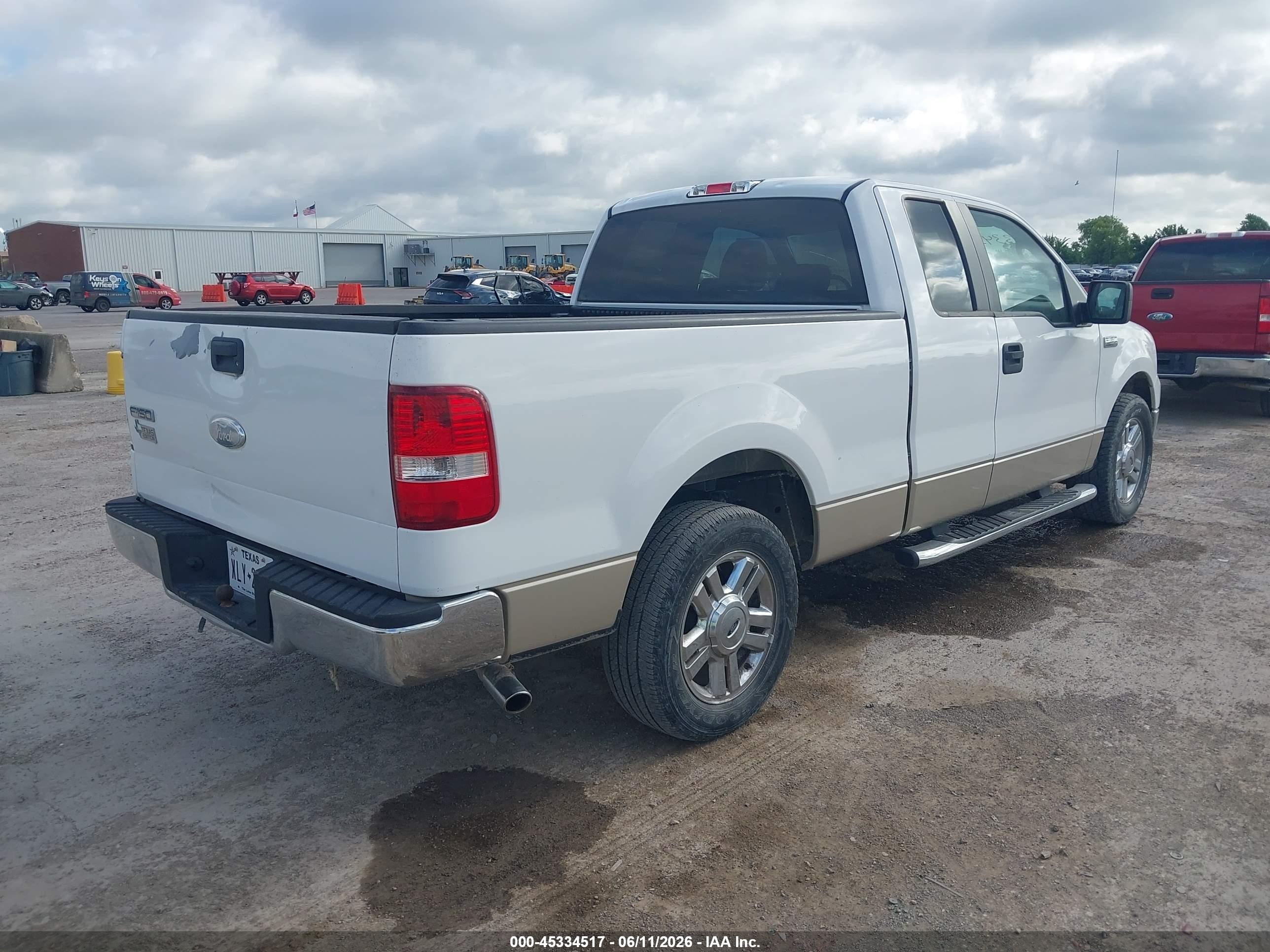 2007 Ford F-150 Stx/xl/xlt White vin: 1FTRX12W07KD16782
