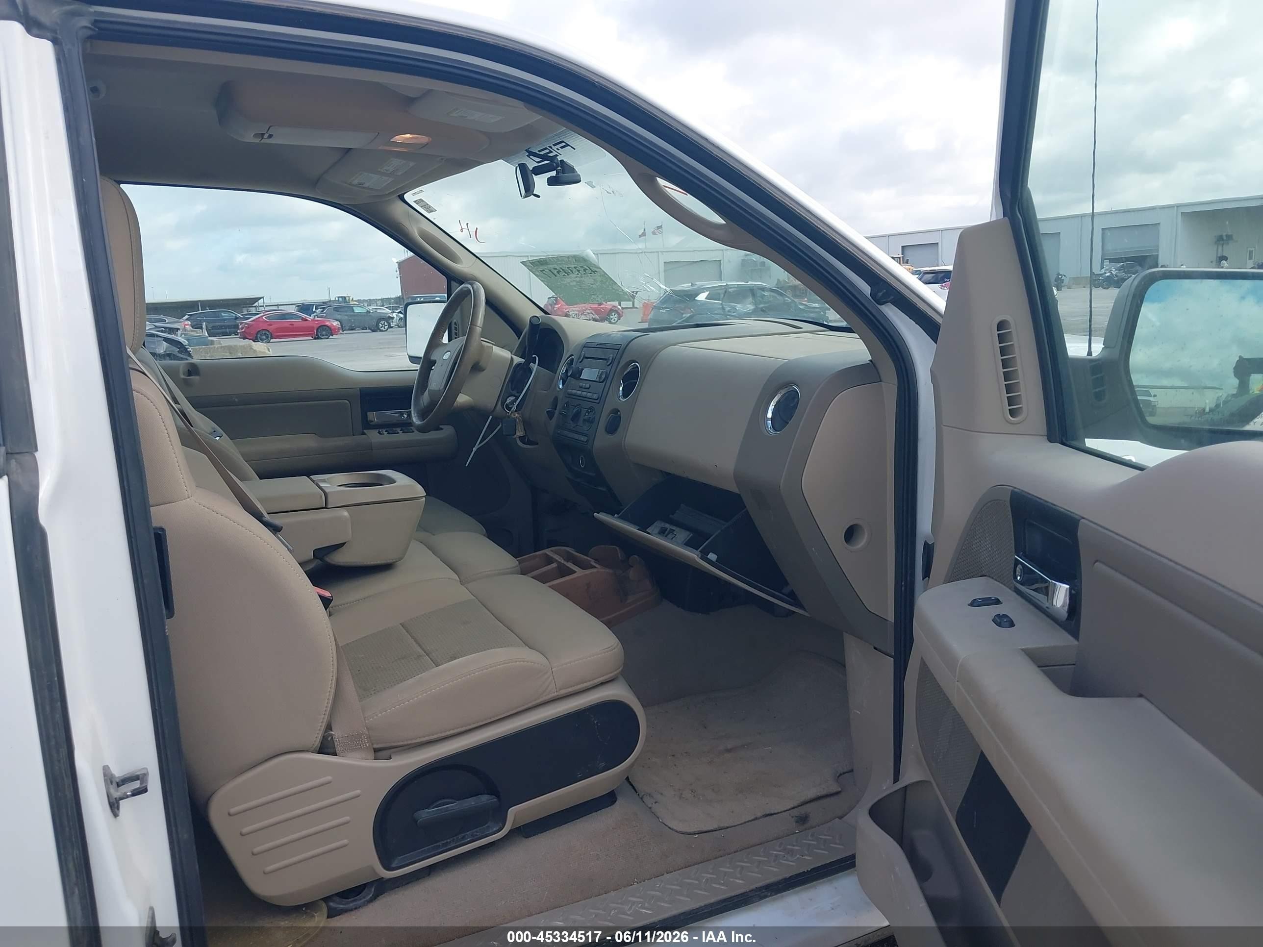 2007 Ford F-150 Stx/xl/xlt White vin: 1FTRX12W07KD16782