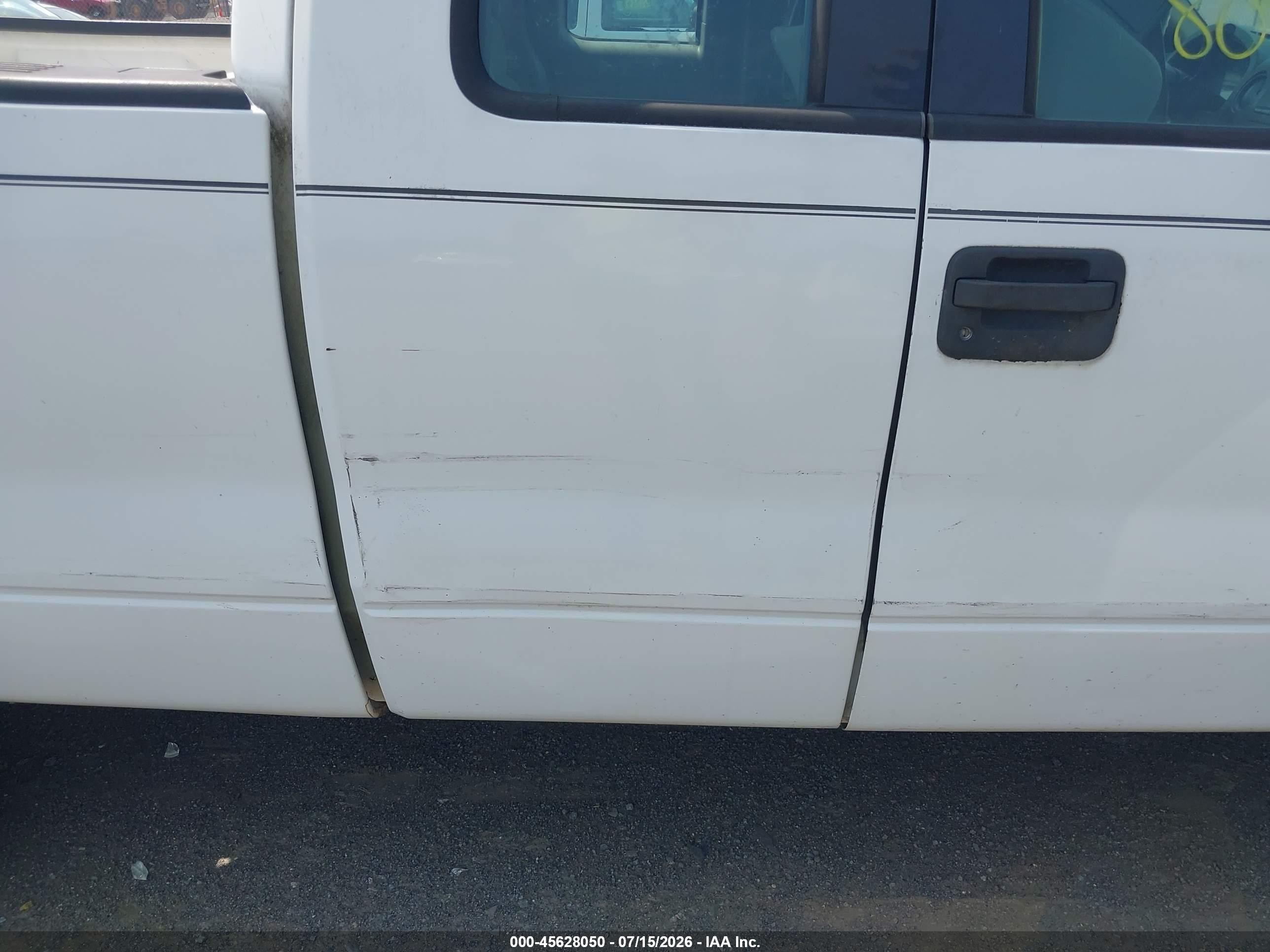 2007 Ford F-150 Stx/xl/xlt White vin: 1FTRX12W07NA87275