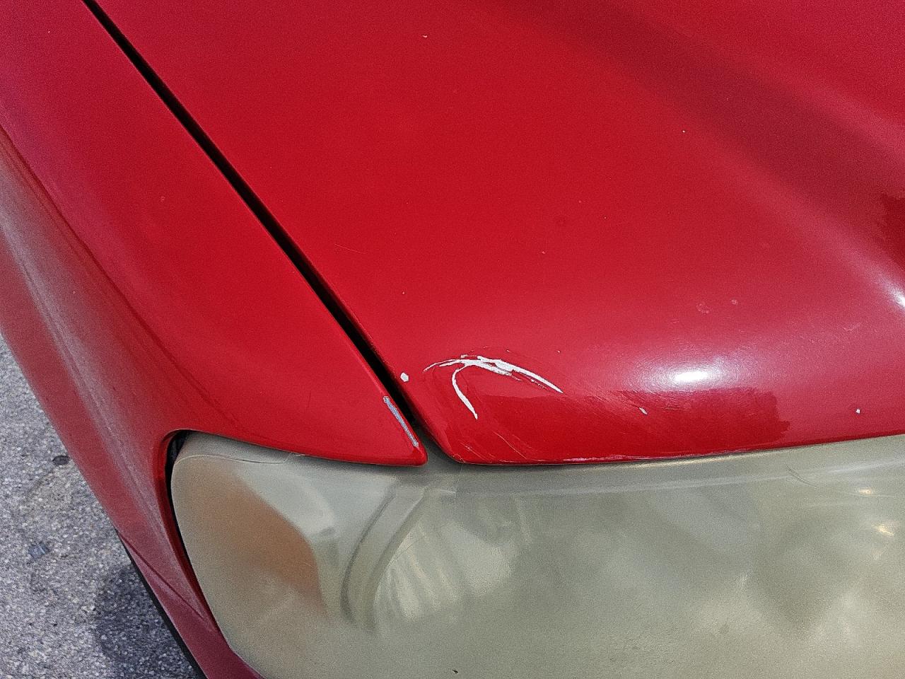 2008 Ford F150 Stx Red vin: 1FTRX12W08FC02985 Damage: Hood, Heavy Scratch, 3 To 4 Inches