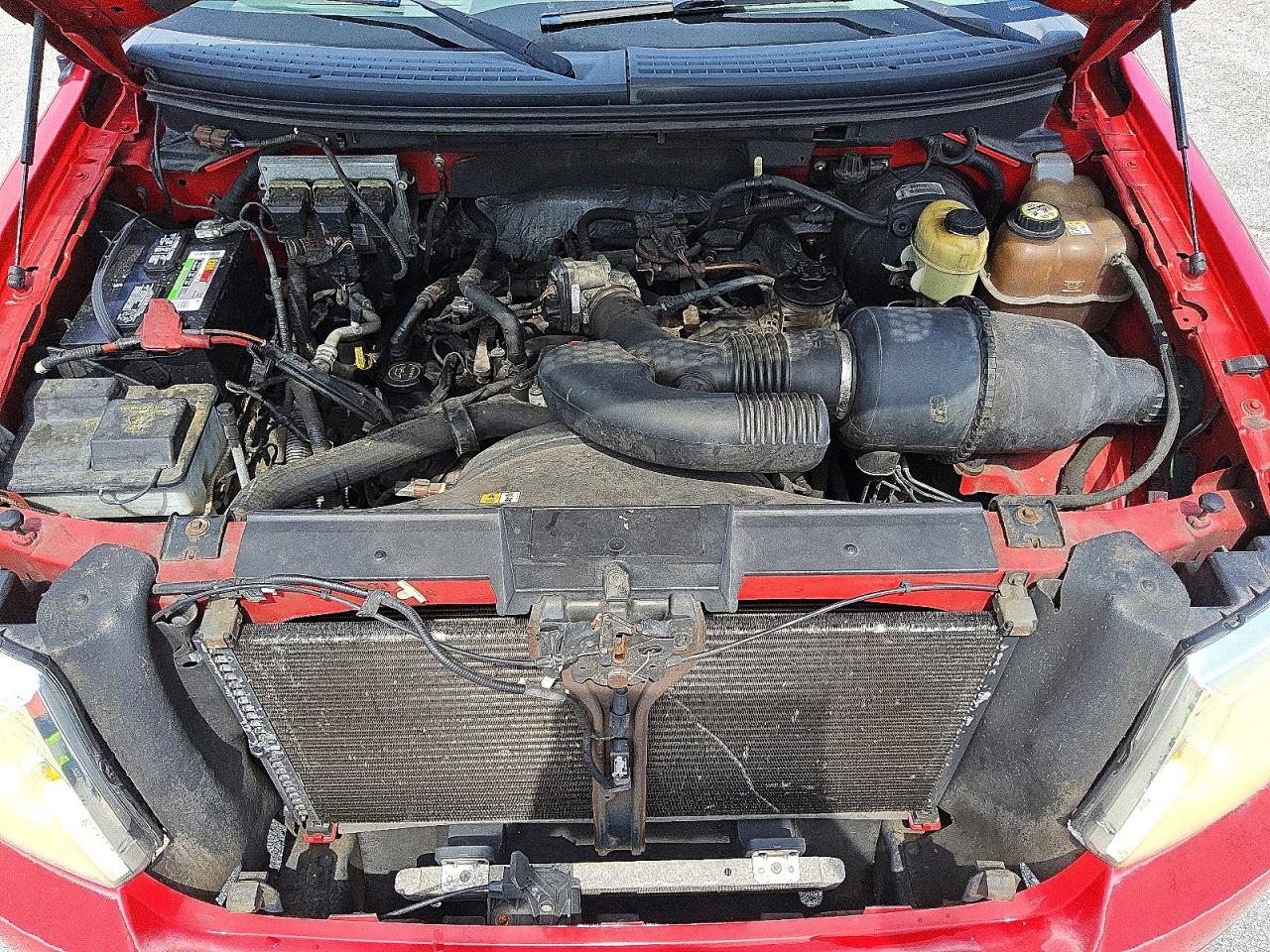 2008 Ford F150 Stx Red vin: 1FTRX12W08FC02985