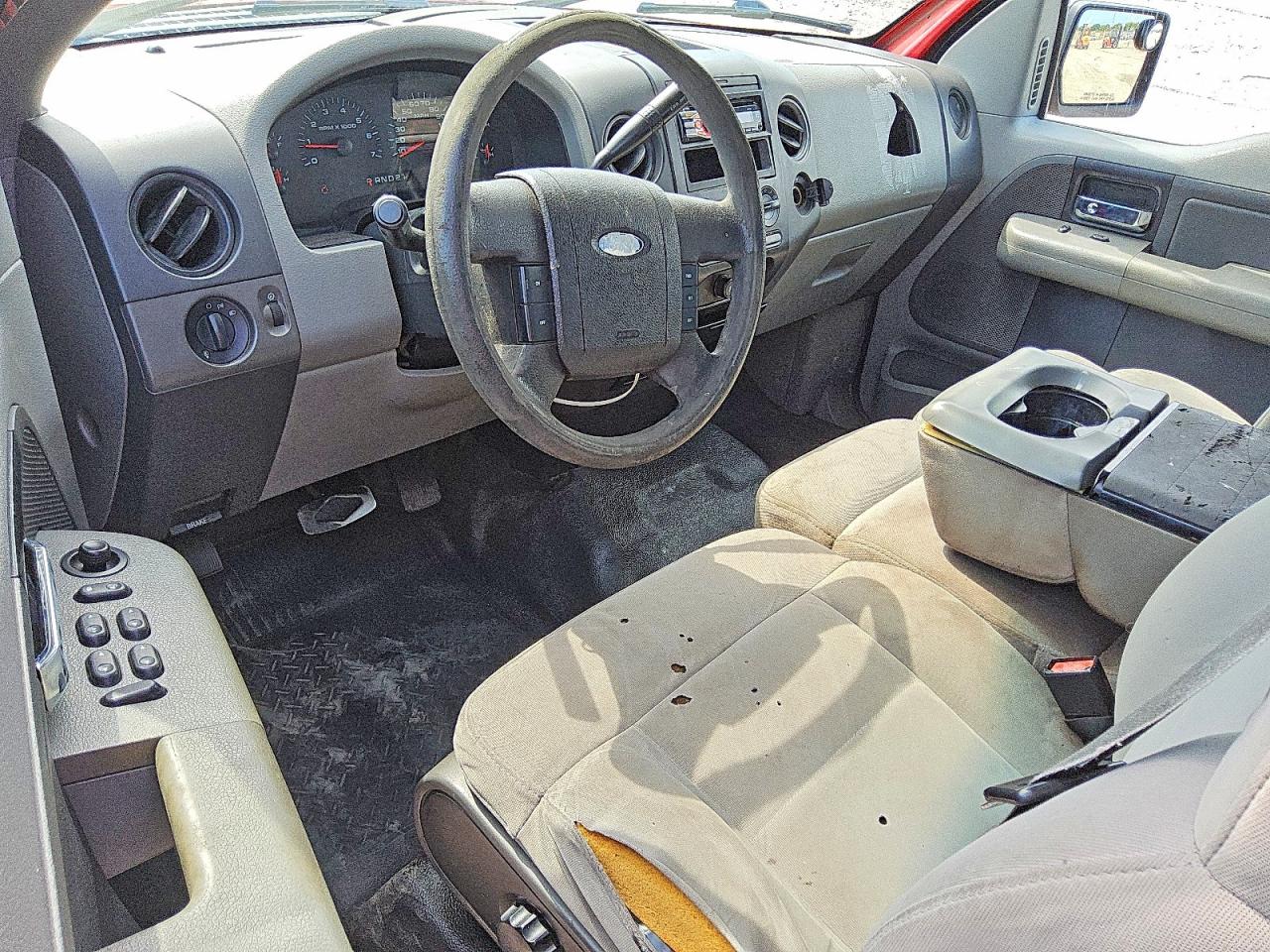 2008 Ford F150 Stx Red vin: 1FTRX12W08FC02985