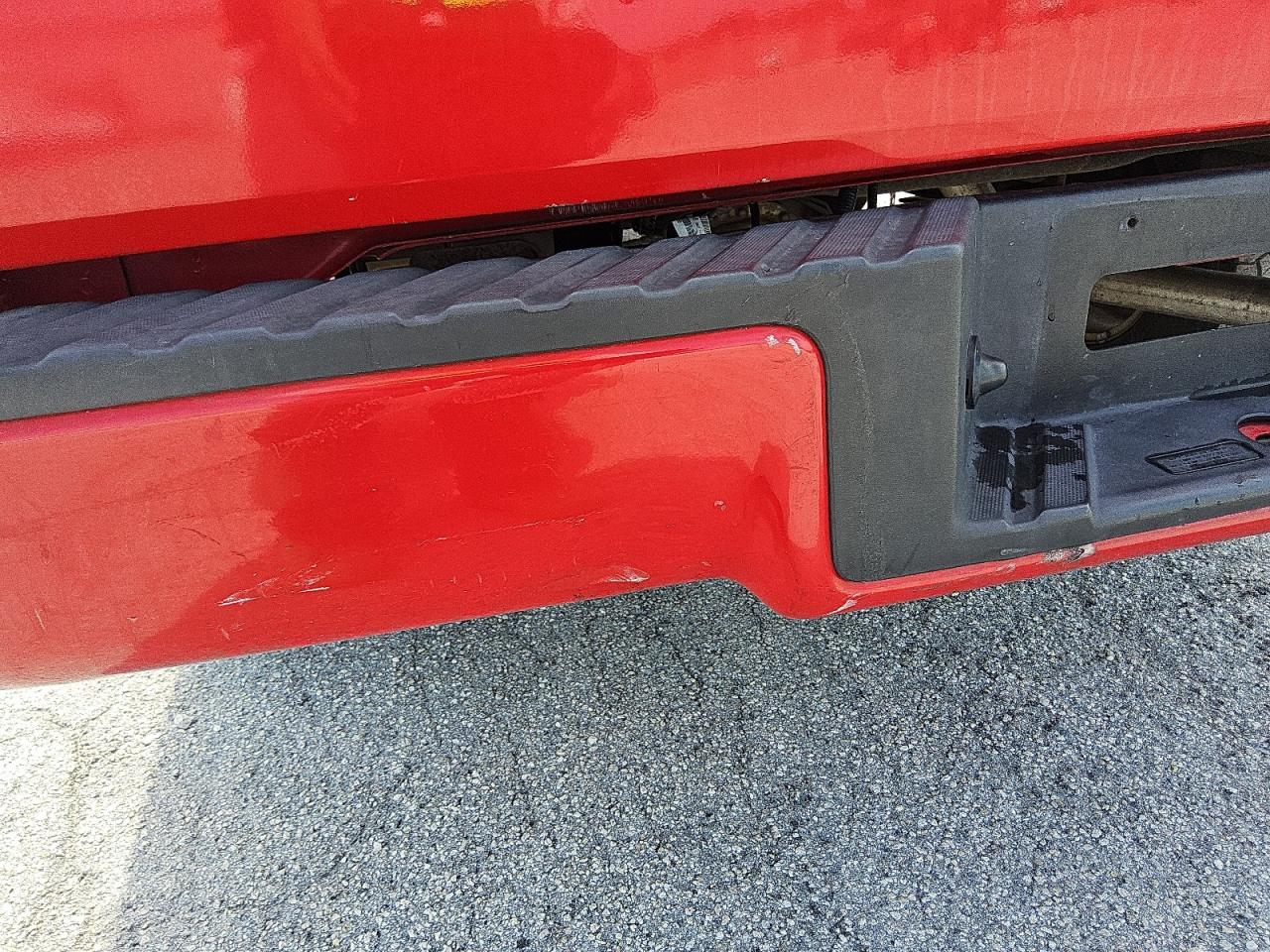 2008 Ford F150 Stx Red vin: 1FTRX12W08FC02985 Damage: Rear Metal Bumper Painted, Multiple Scratches Heavy, 4