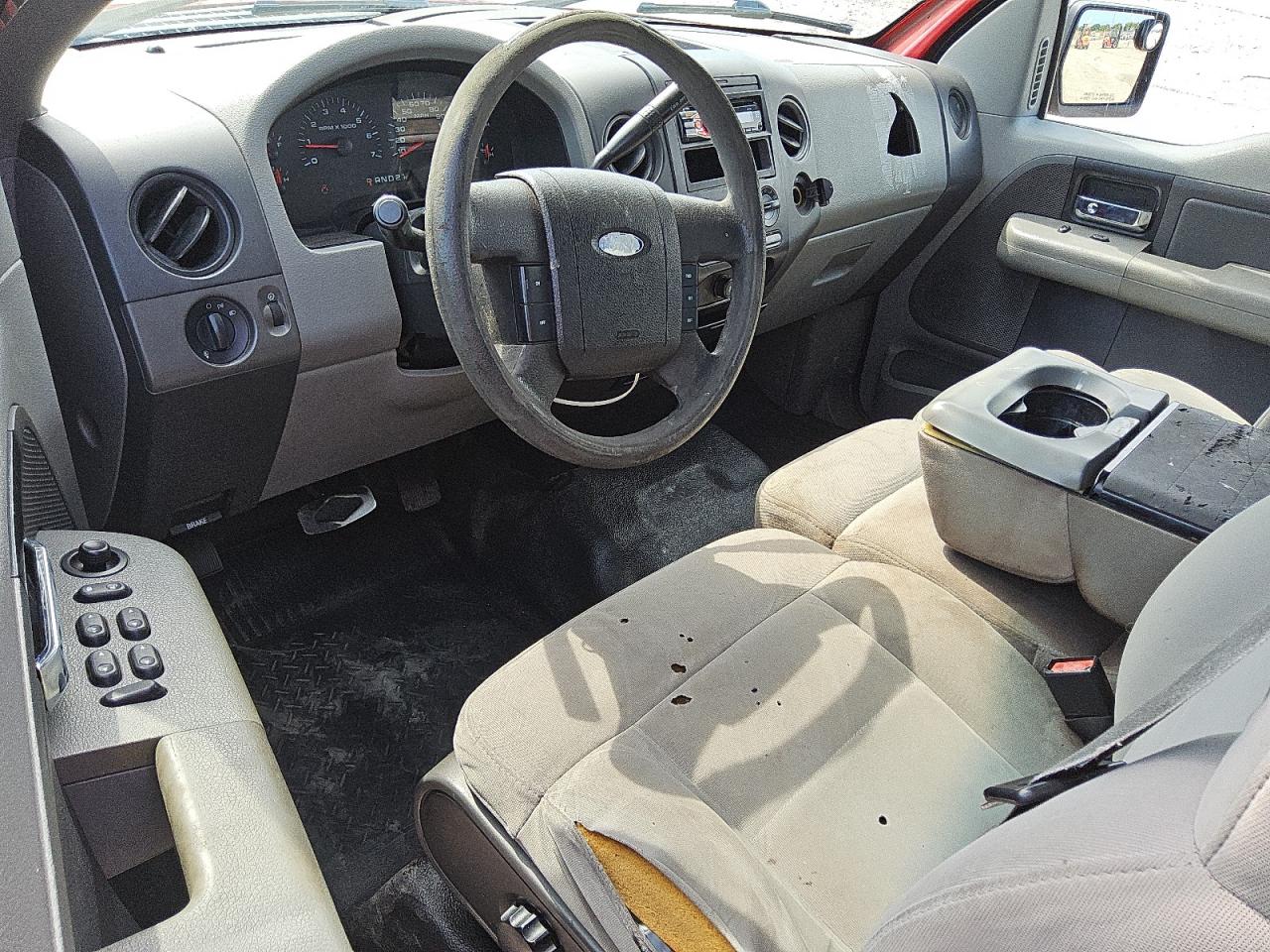 2008 Ford F150 Stx Red vin: 1FTRX12W08FC02985 Damage: Dash, Broken, Replacement Required