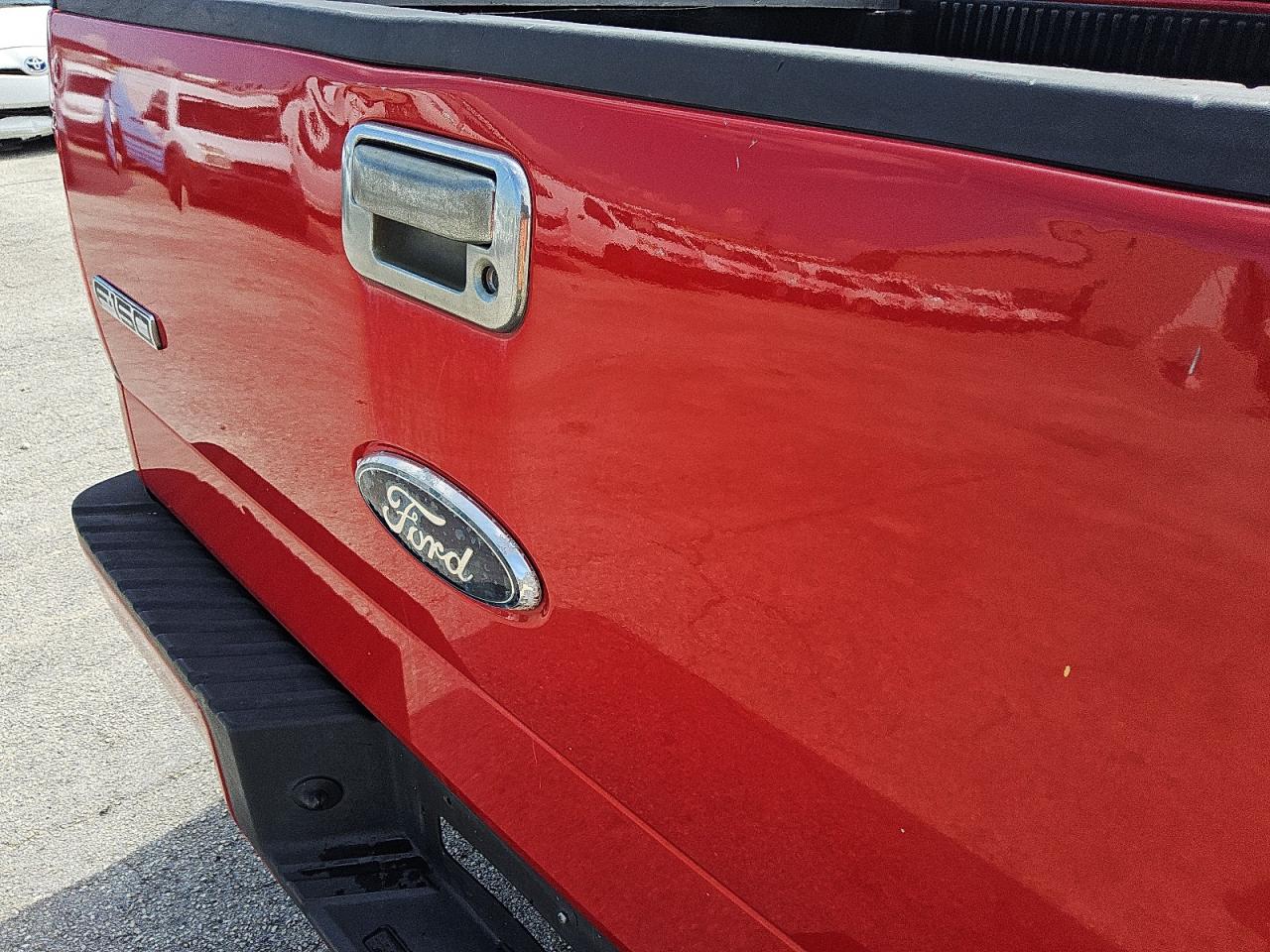 2008 Ford F150 Stx Red vin: 1FTRX12W08FC02985 Damage: Tailgate, Multiple Dents/Paint Damage, 6