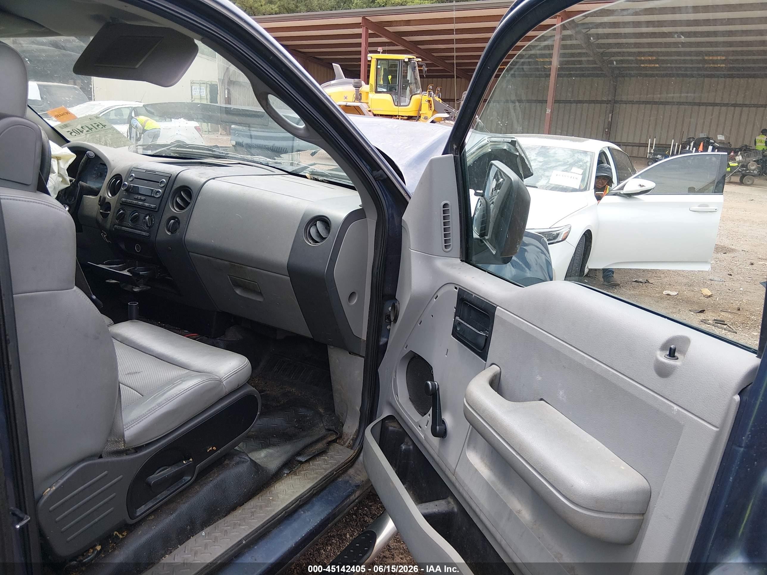 2004 Ford F-150 Stx/xl/xlt Blue vin: 1FTRX12W14KD72631