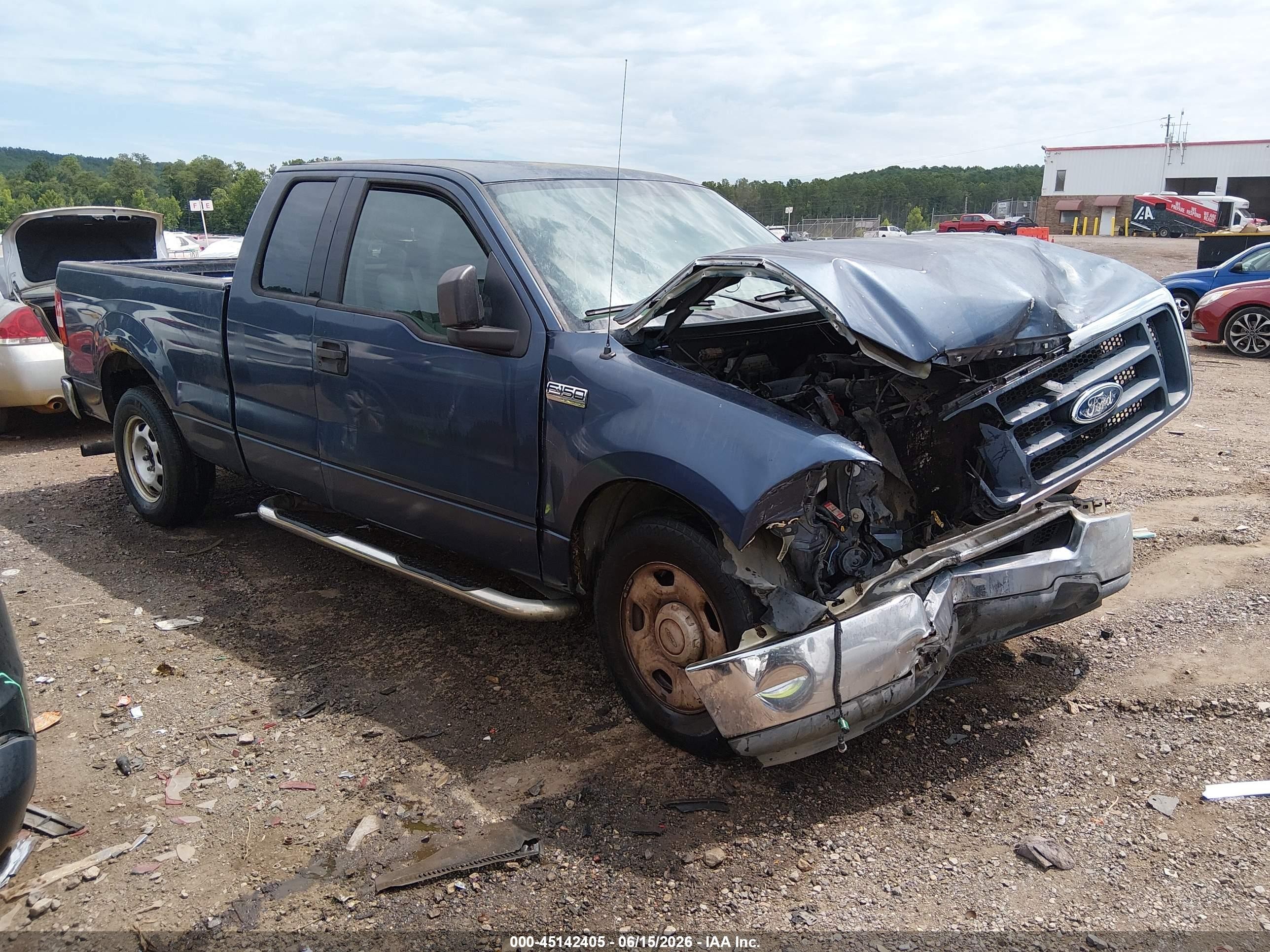 2004 Ford F-150 Stx/xl/xlt Синий vin: 1FTRX12W14KD72631
