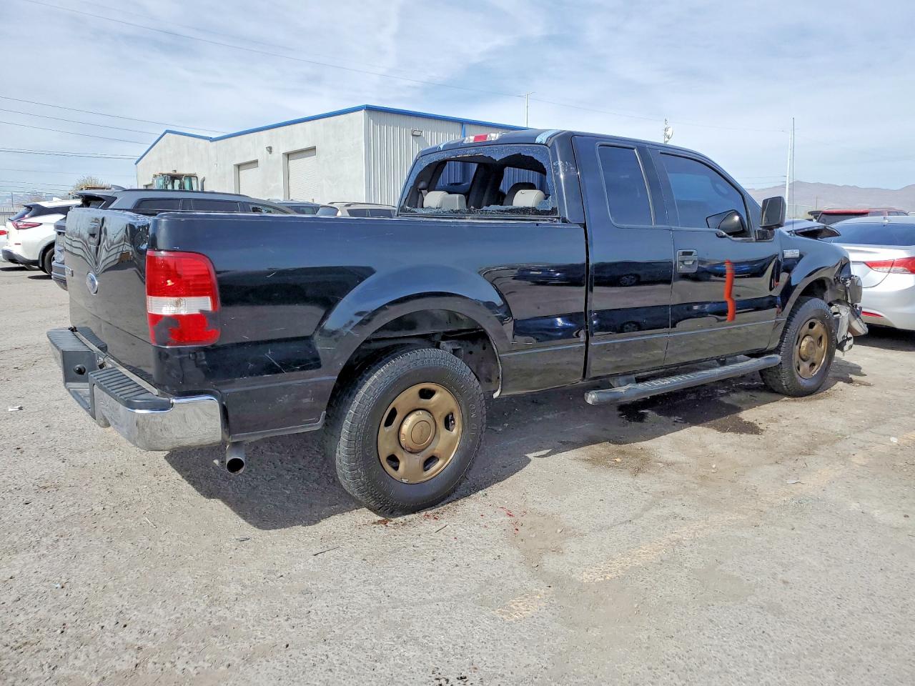 2004 Ford F150 Black vin: 1FTRX12W14KD94287