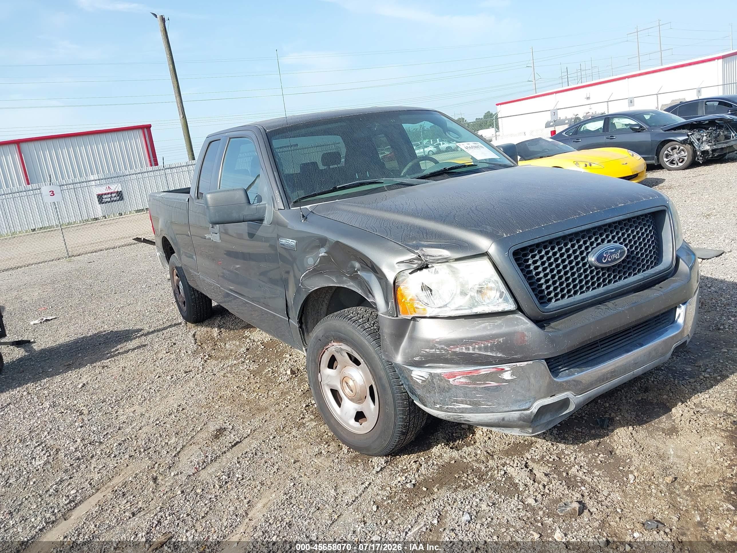 2005 Ford F-150 Stx/xl/xlt Dark Brown vin: 1FTRX12W15FA32275
