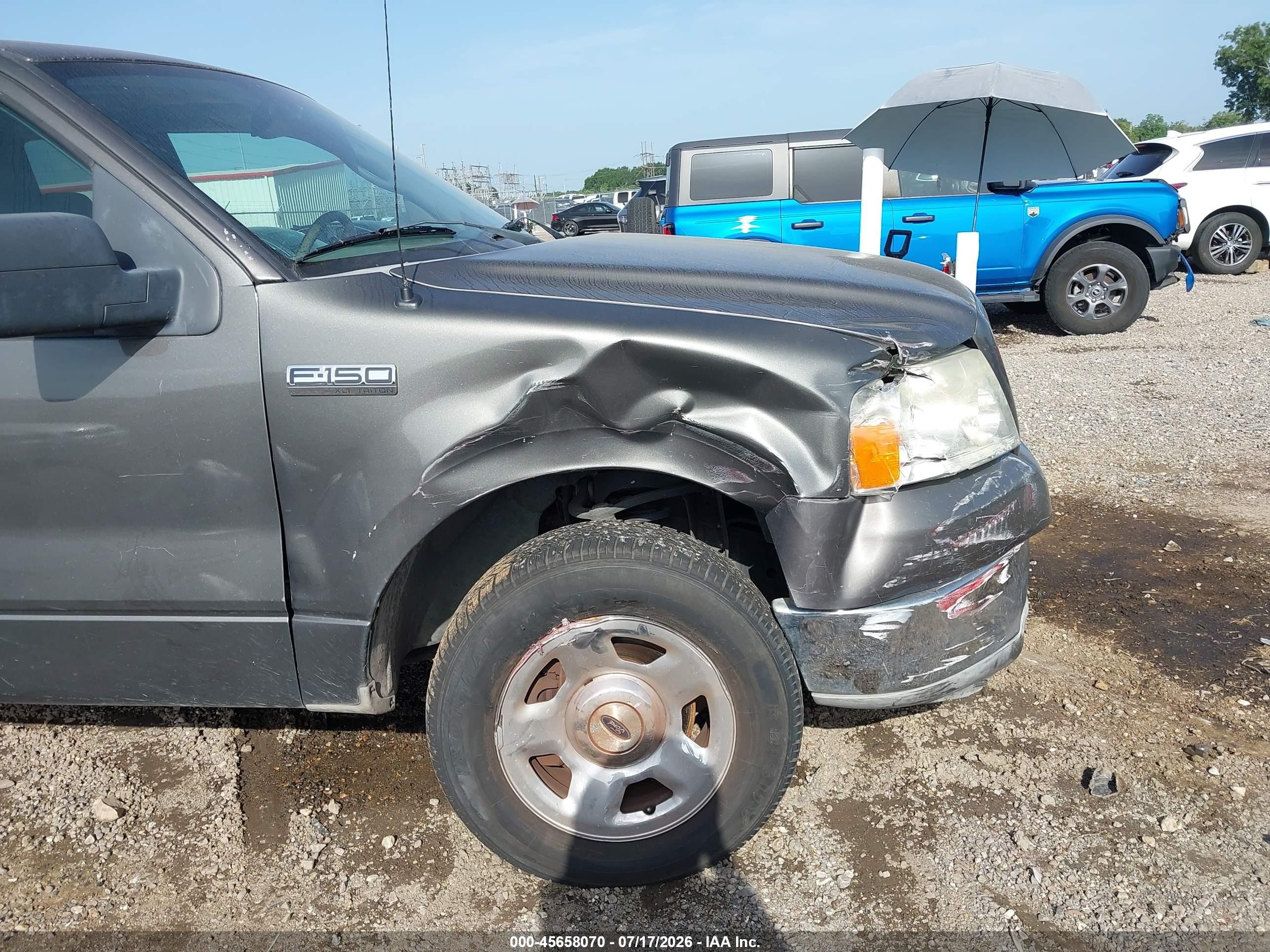 2005 Ford F-150 Stx/xl/xlt Dark Brown vin: 1FTRX12W15FA32275