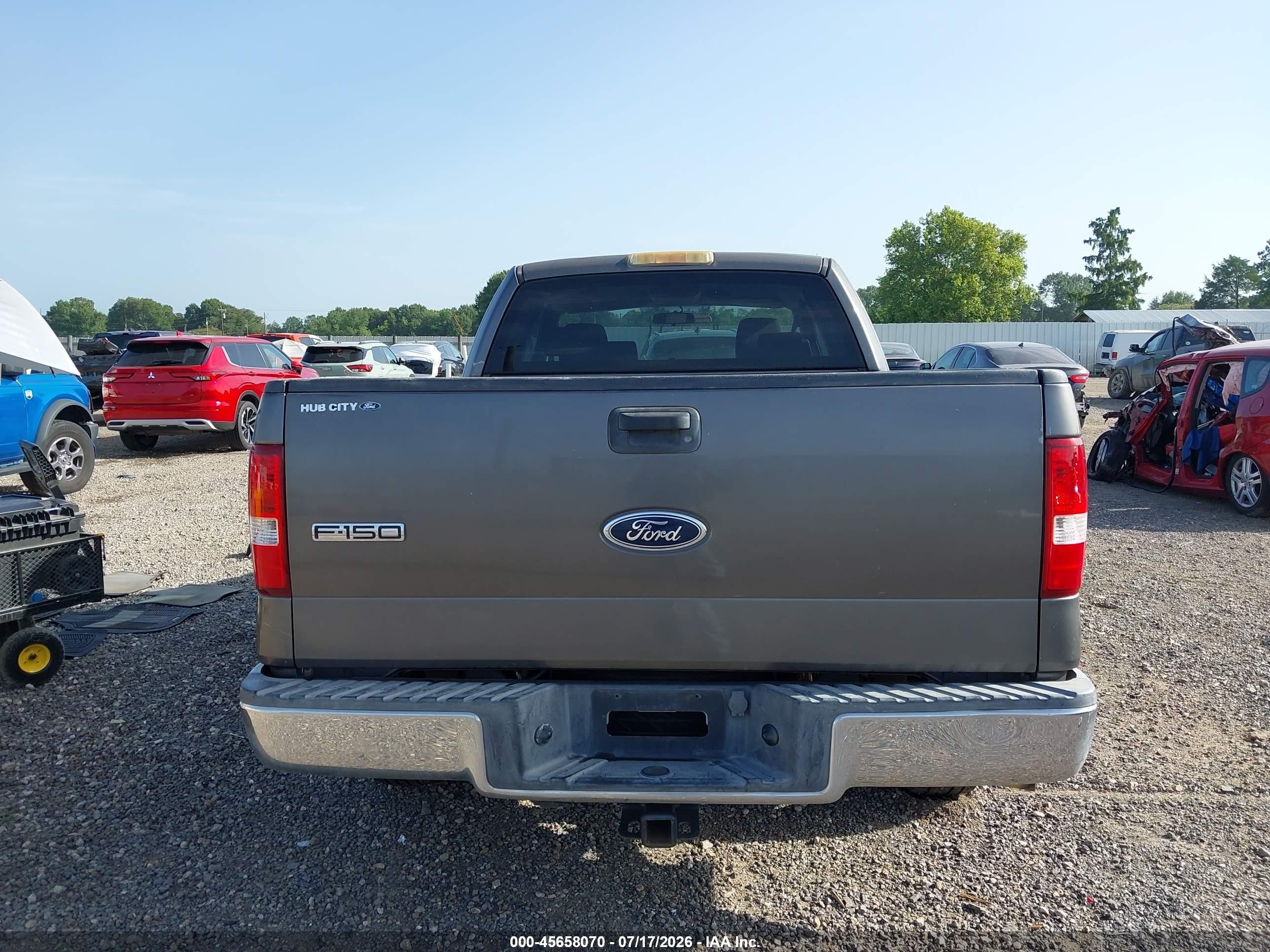 2005 Ford F-150 Stx/xl/xlt Dark Brown vin: 1FTRX12W15FA32275