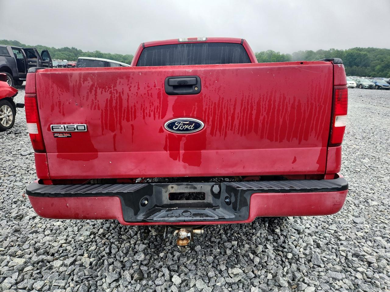 2005 Ford F150 Red vin: 1FTRX12W15FA89561