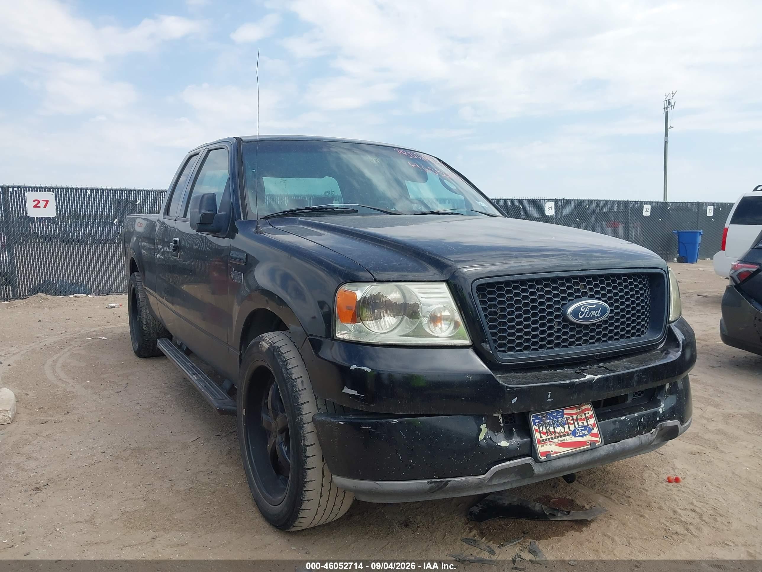 2005 Ford F-150 Stx/xl/xlt Black vin: 1FTRX12W15NA57277