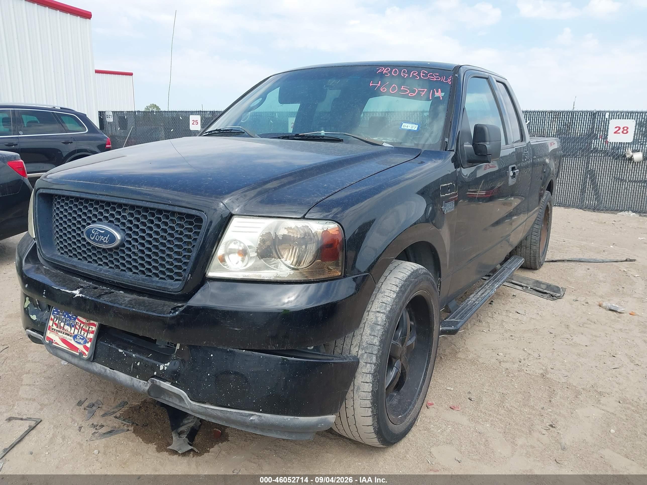 2005 Ford F-150 Stx/xl/xlt Black vin: 1FTRX12W15NA57277