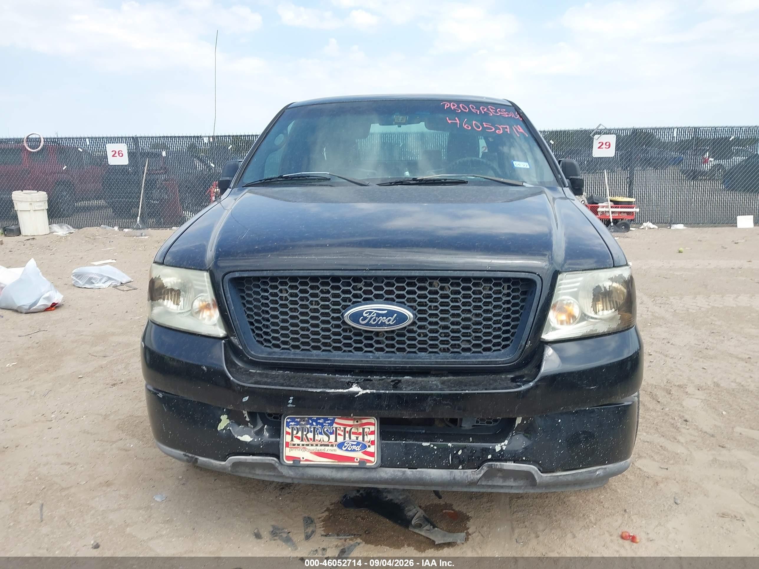 2005 Ford F-150 Stx/xl/xlt Black vin: 1FTRX12W15NA57277