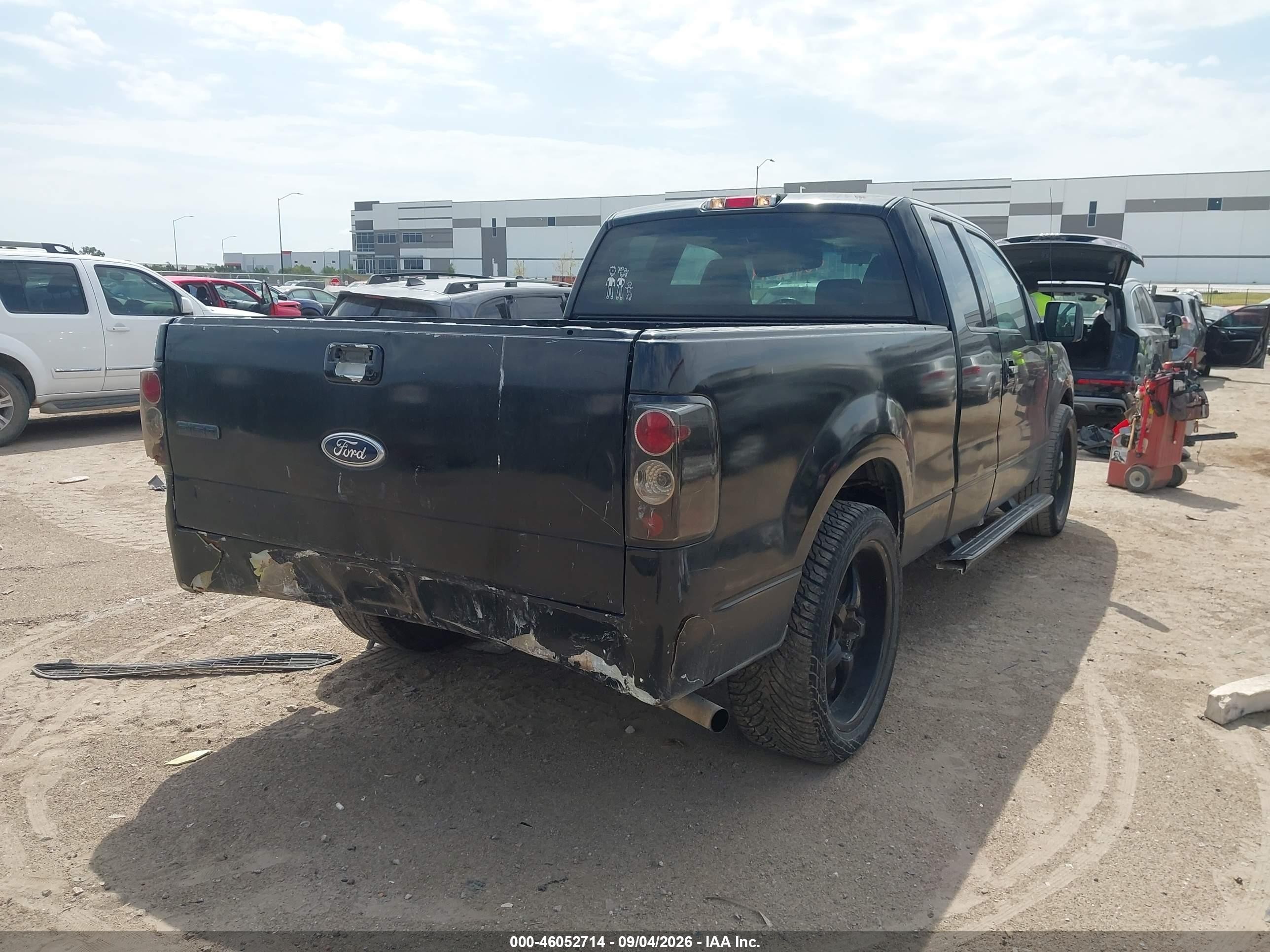 2005 Ford F-150 Stx/xl/xlt Black vin: 1FTRX12W15NA57277