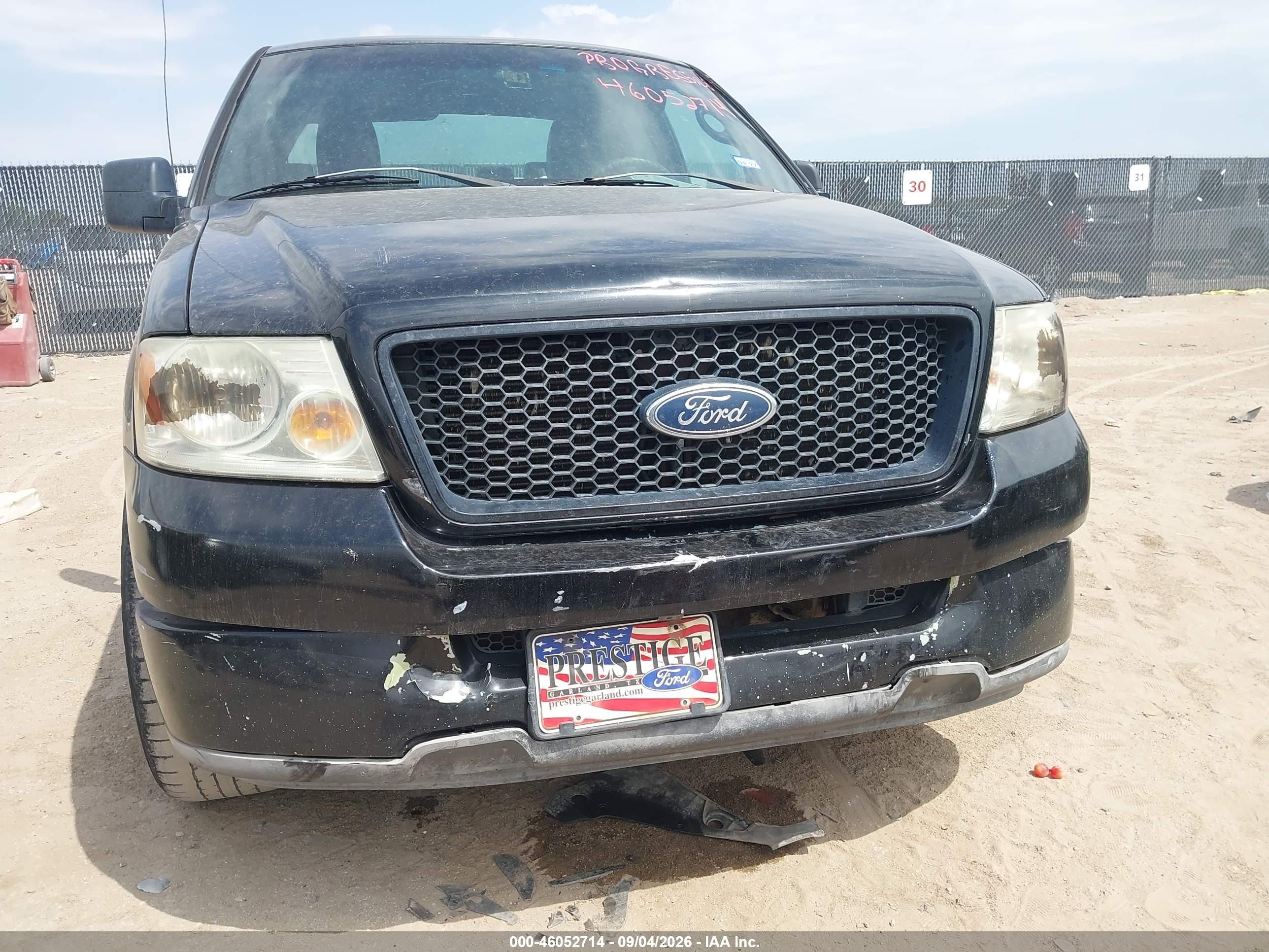 2005 Ford F-150 Stx/xl/xlt Black vin: 1FTRX12W15NA57277