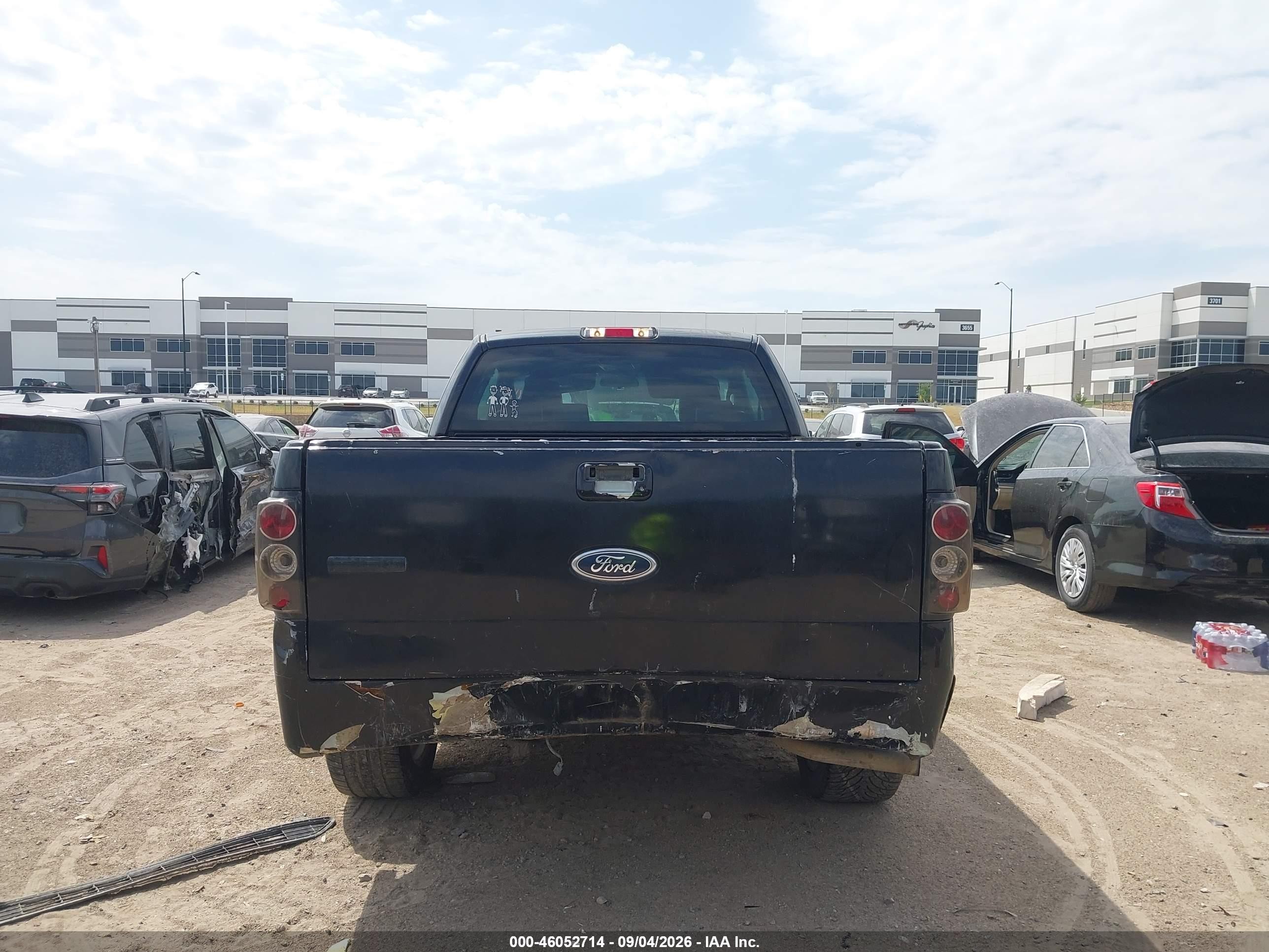 2005 Ford F-150 Stx/xl/xlt Black vin: 1FTRX12W15NA57277