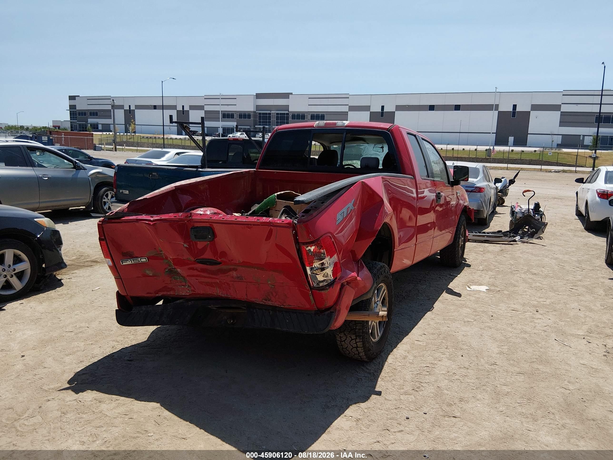 2006 Ford F-150 Stx/xl/xlt Red vin: 1FTRX12W16FA21603