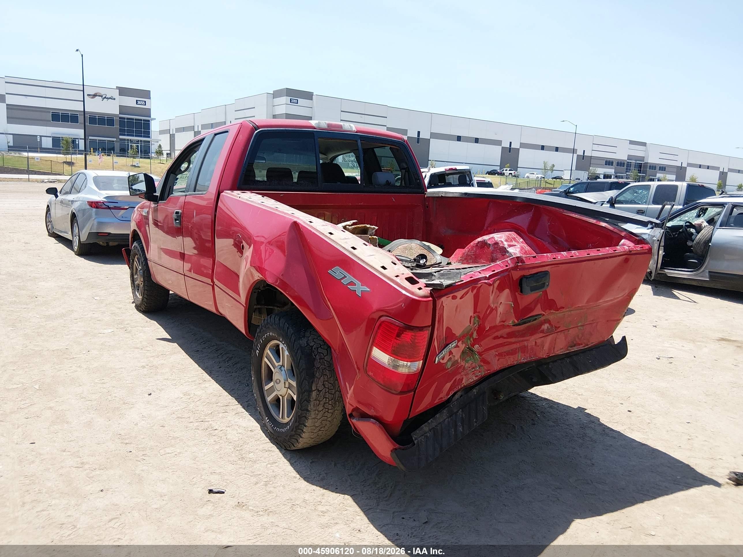 2006 Ford F-150 Stx/xl/xlt Red vin: 1FTRX12W16FA21603